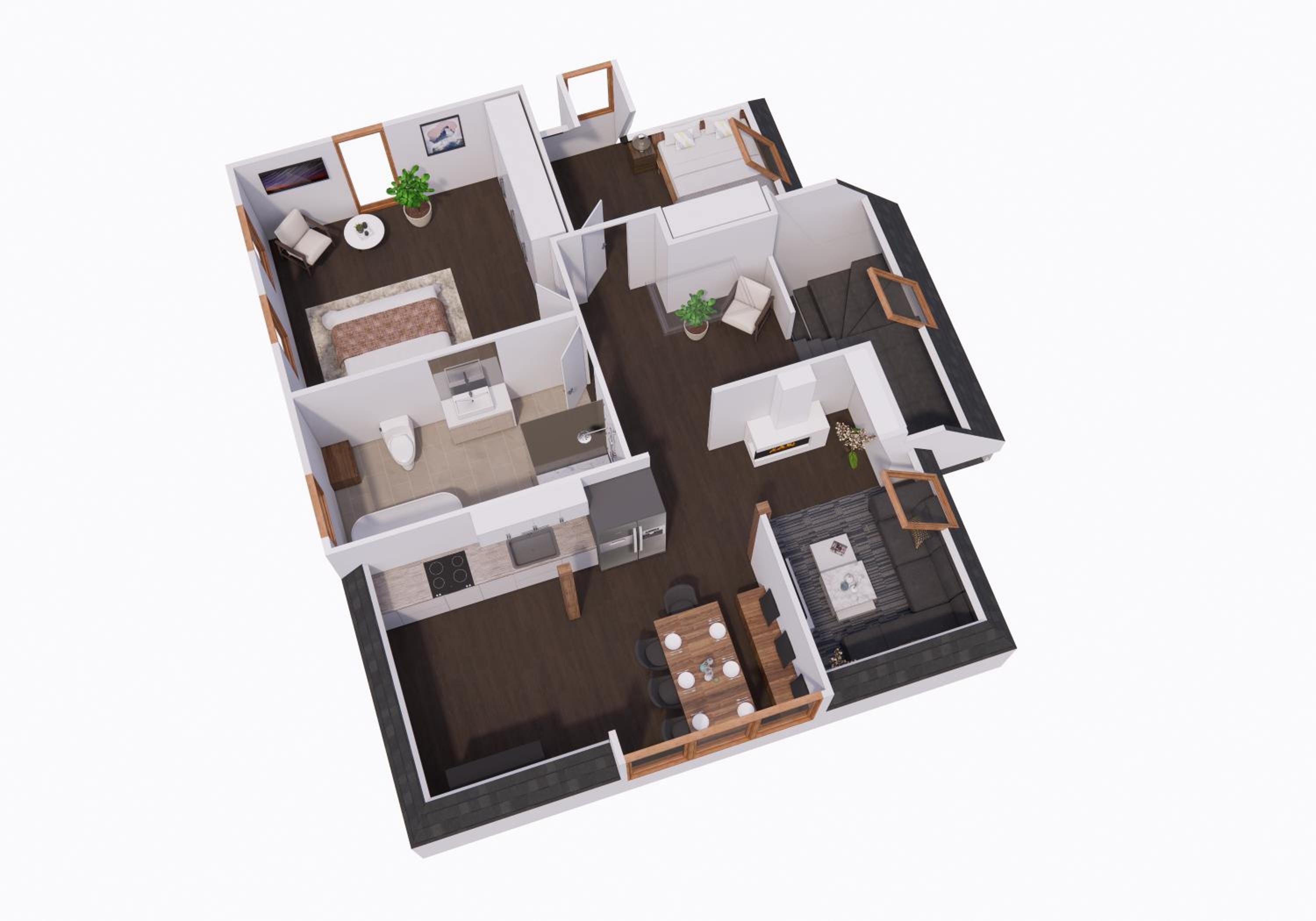 Two-Bedroom Apartment photo 2
