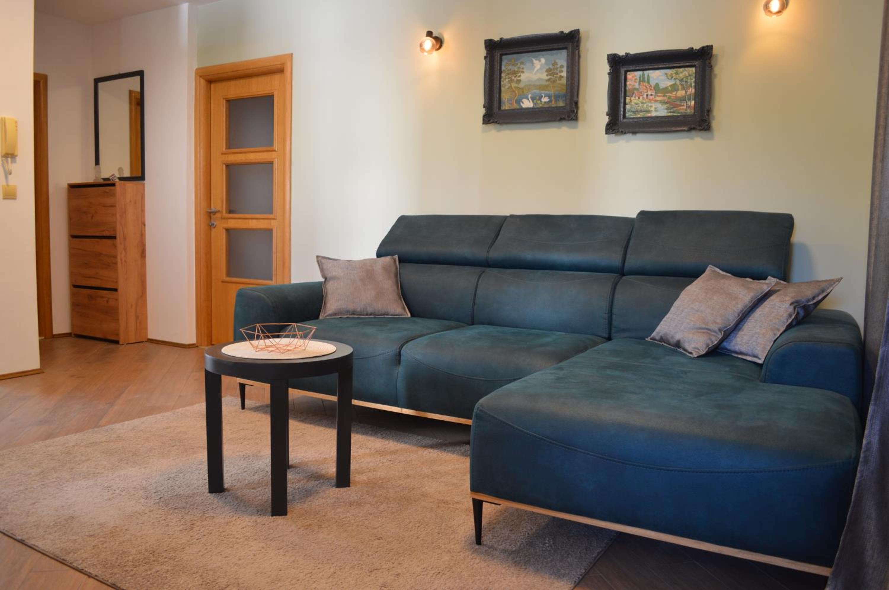 Three-Bedroom Apartment with Balcony