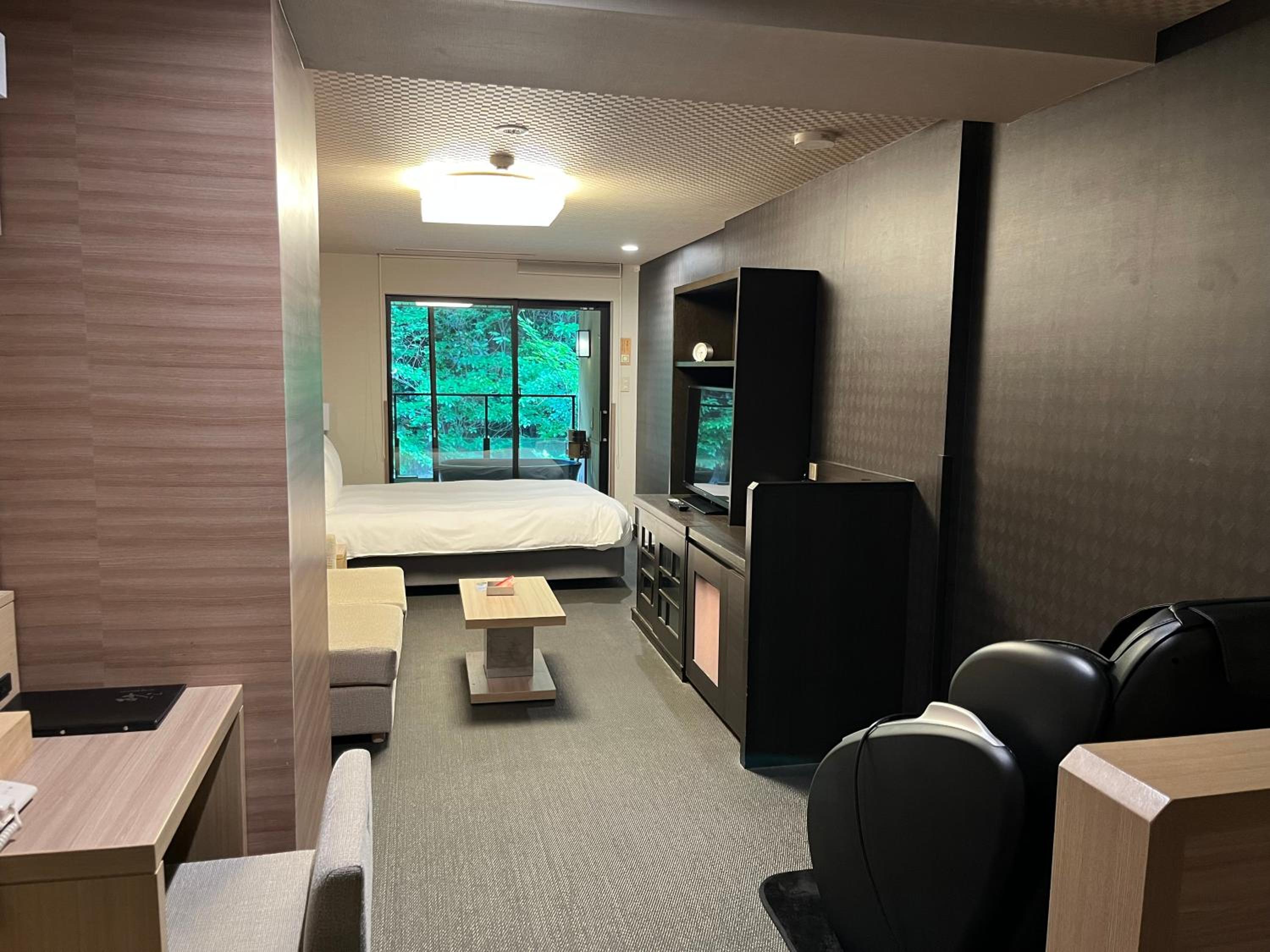 Deluxe Double Room with Open-Air Bath and Massage Chair