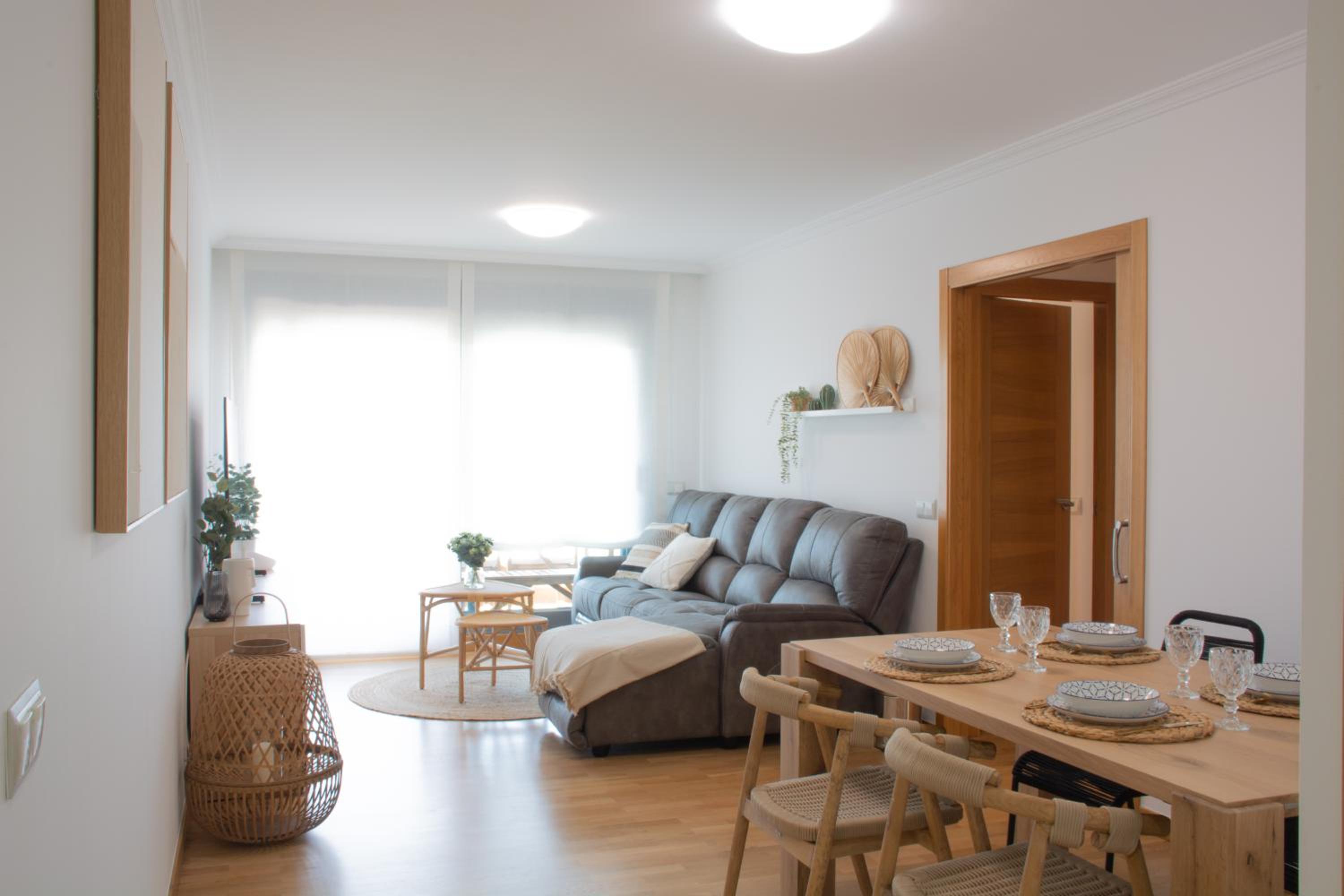 Apartamento de dos habitaciones