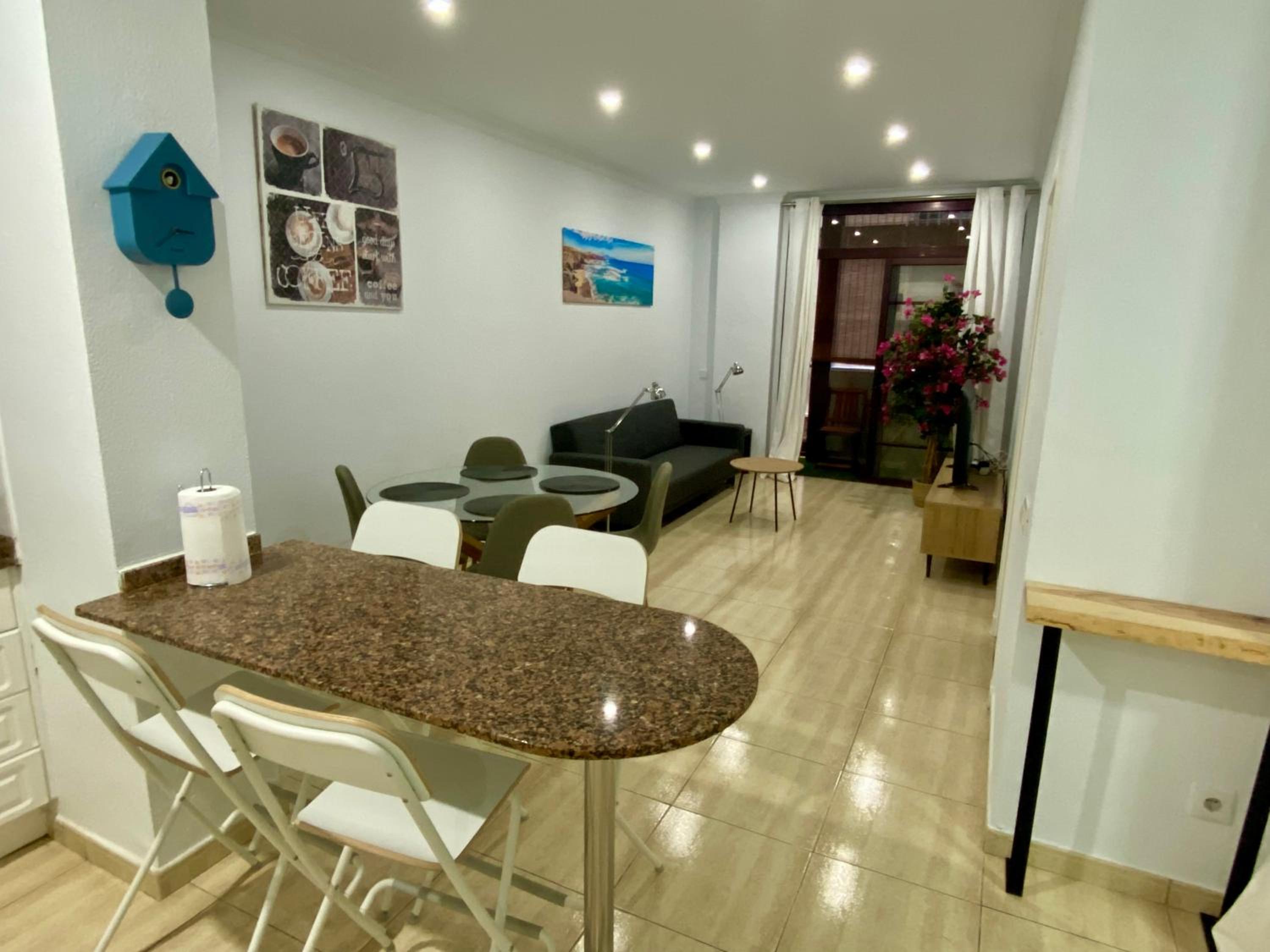 Apartamento de dos habitaciones