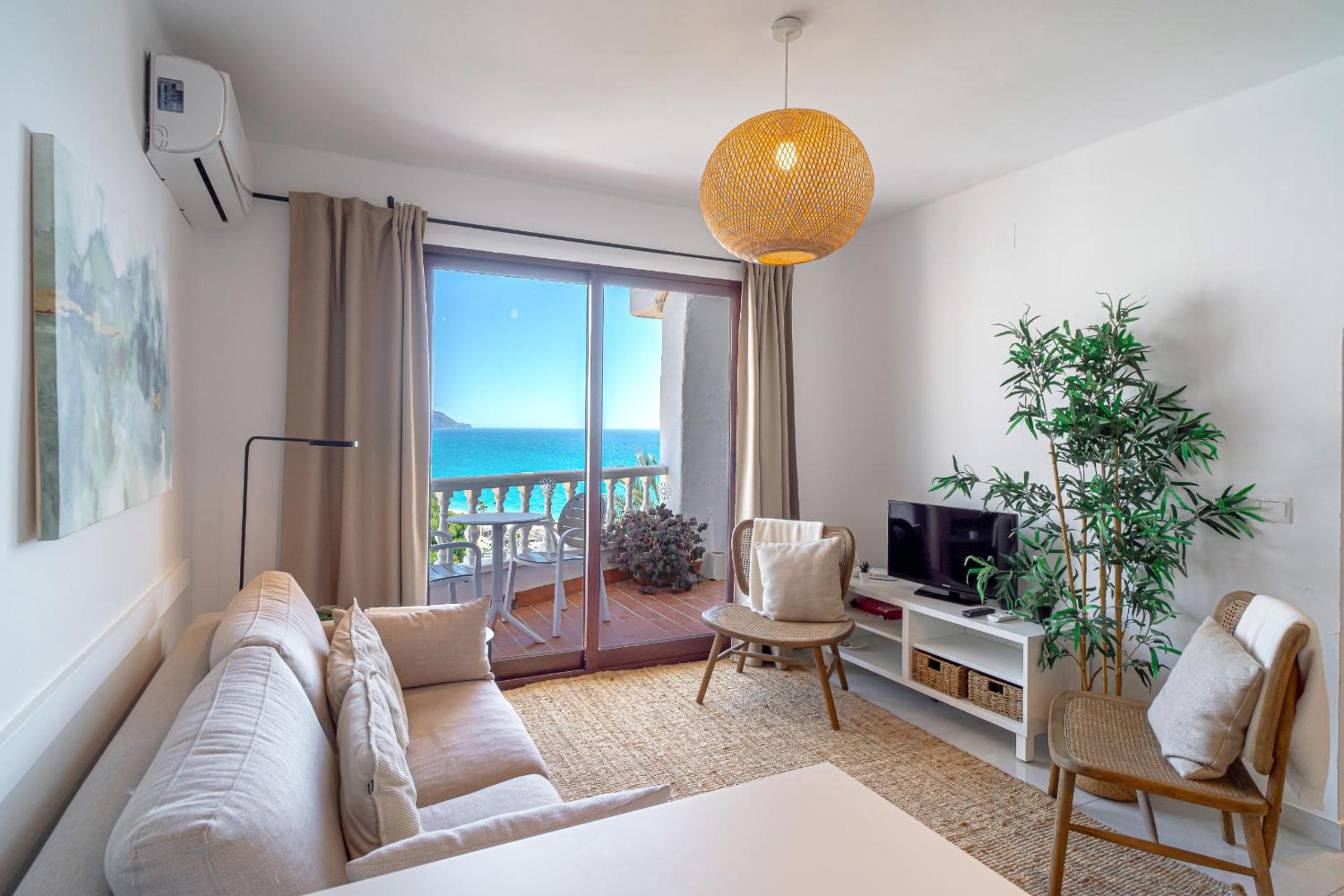 Apartamento con vista al mar