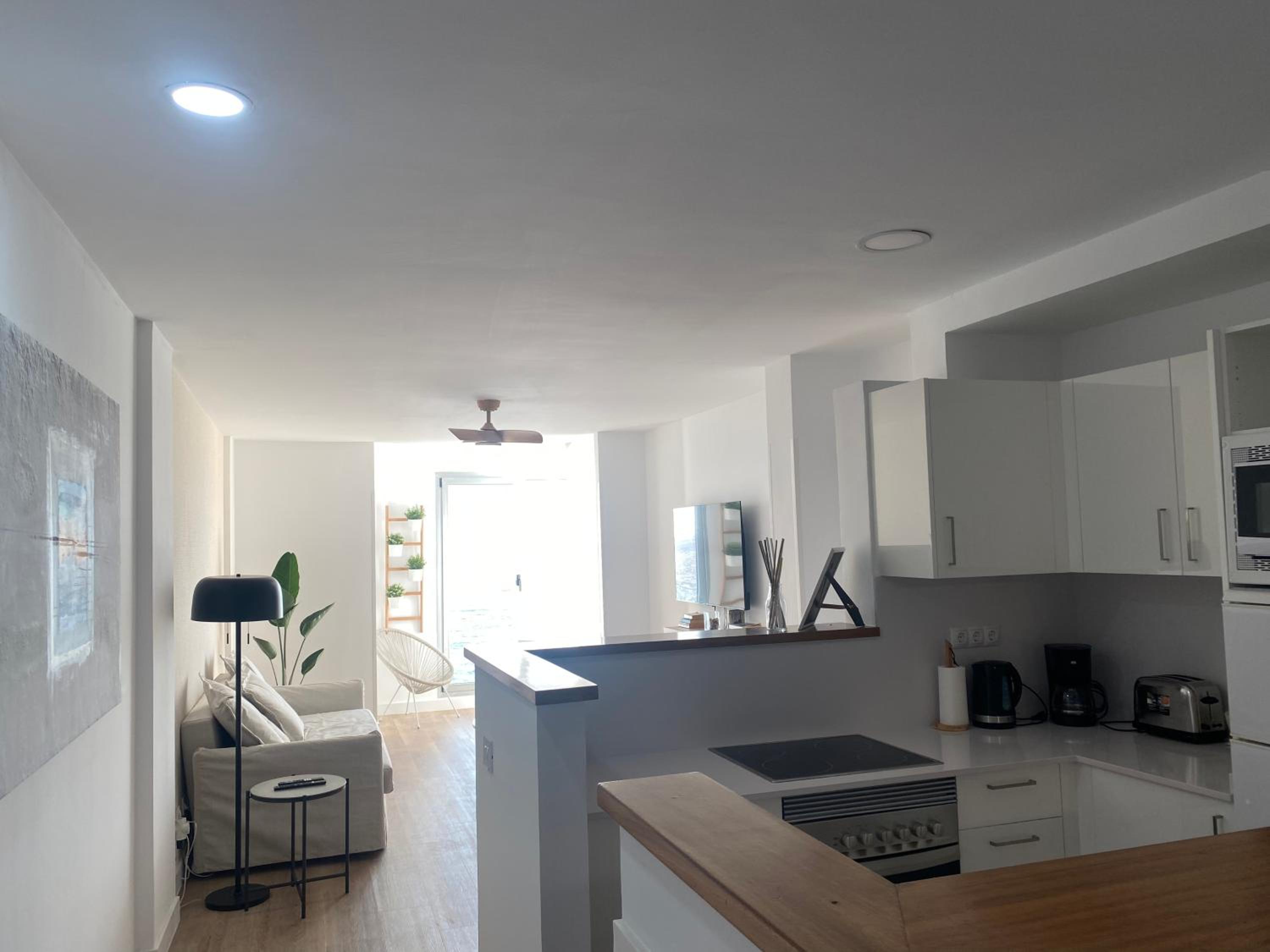 Apartamento con vista al mar