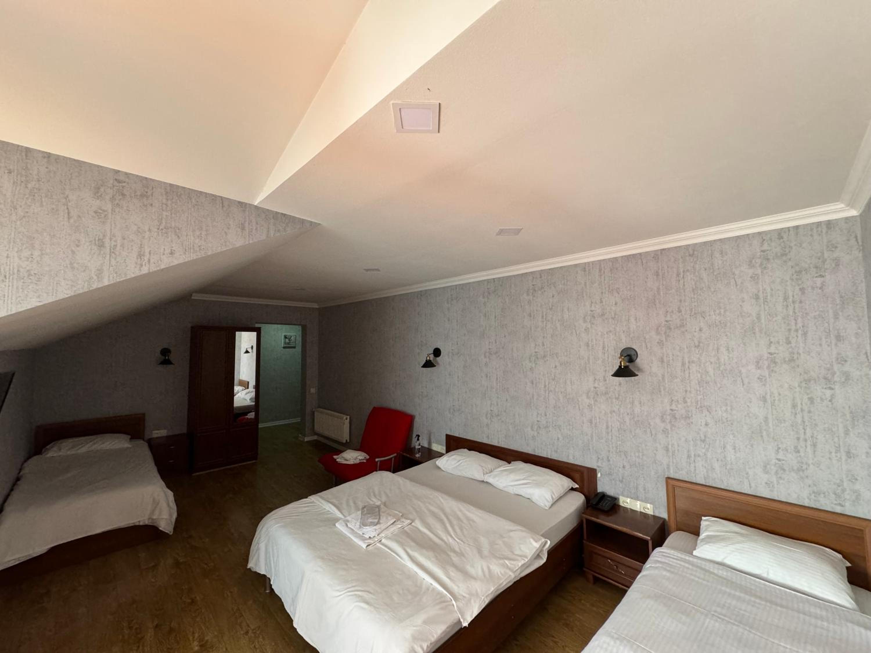 Quadruple Room with Balcony