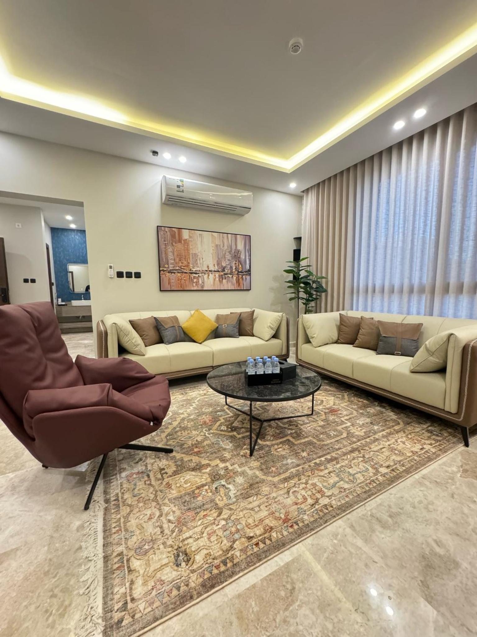 Three-Bedroom Premium Apartment with Balcony