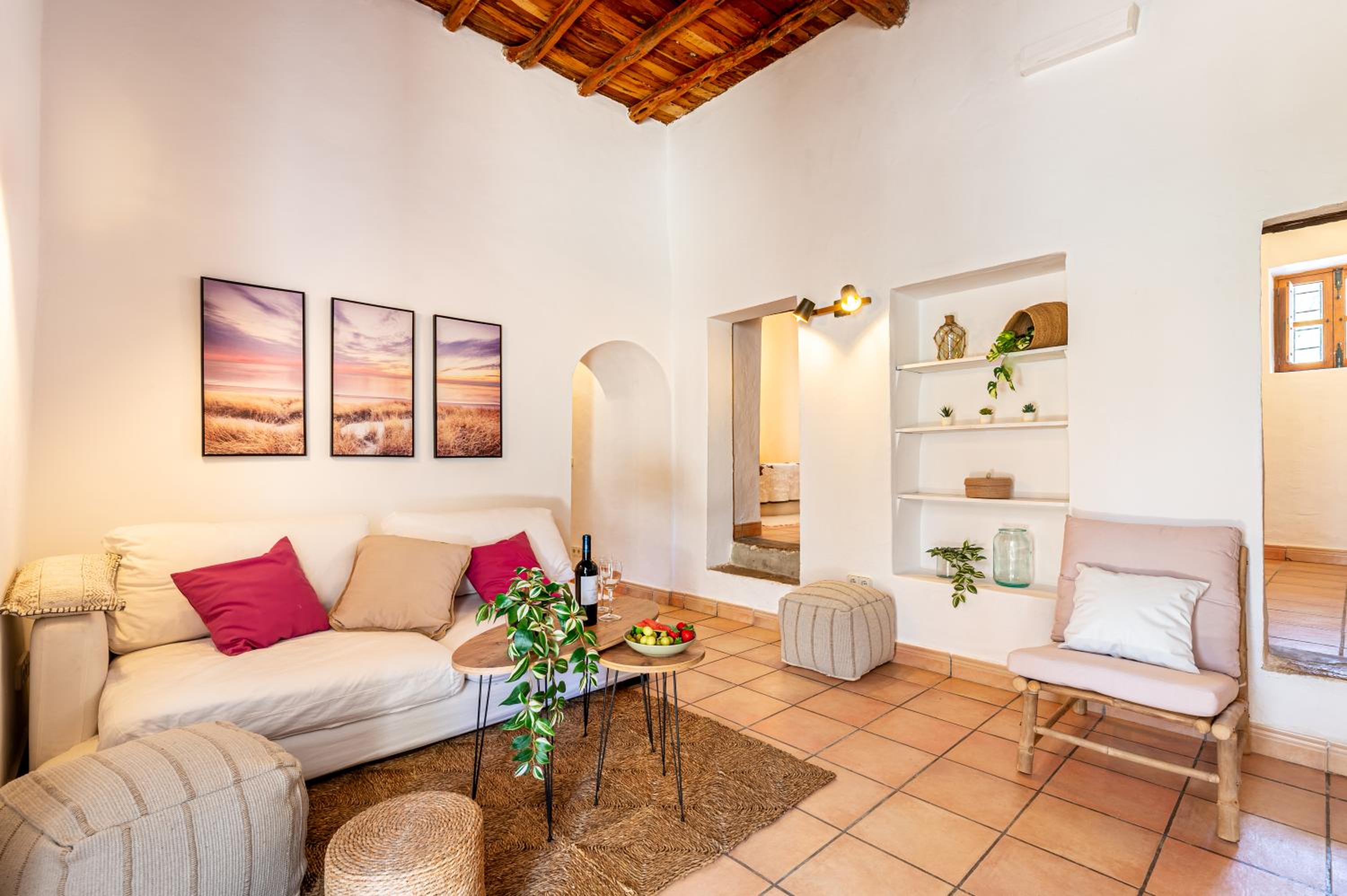 Villa con vistas al jardín