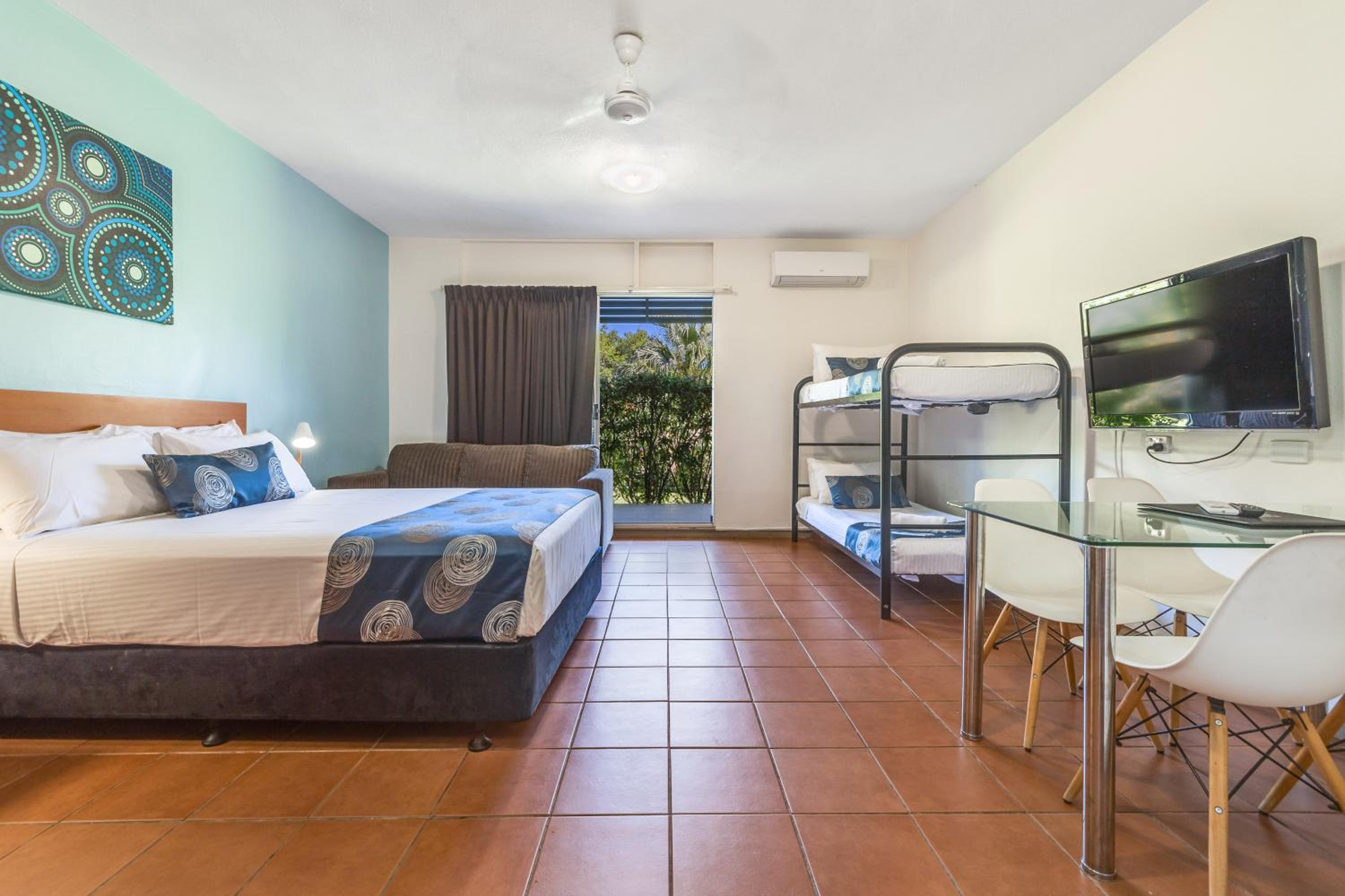 Family Room With Terrace