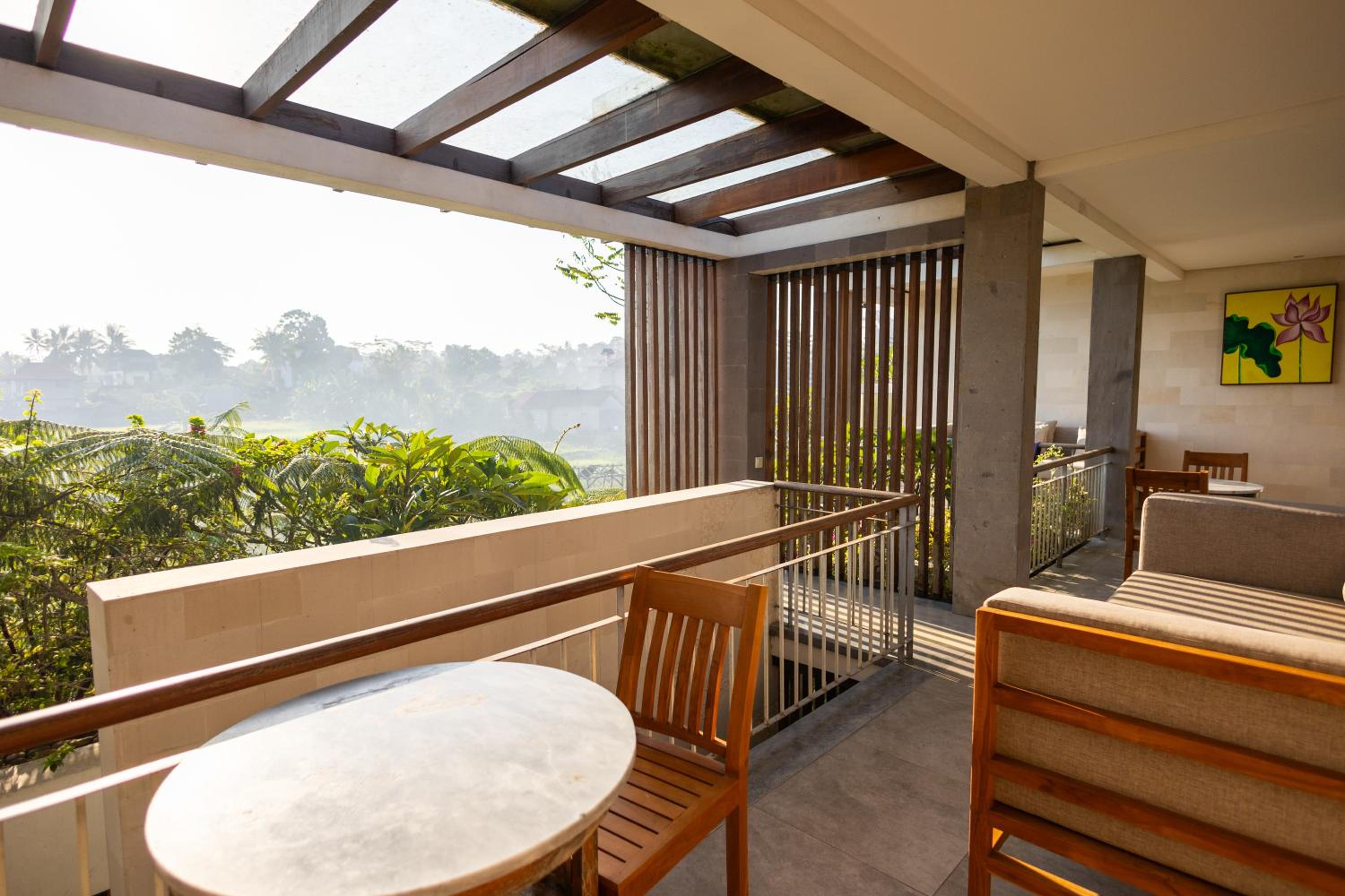 One Bedroom Balcony with Rice Field View - Photo 6