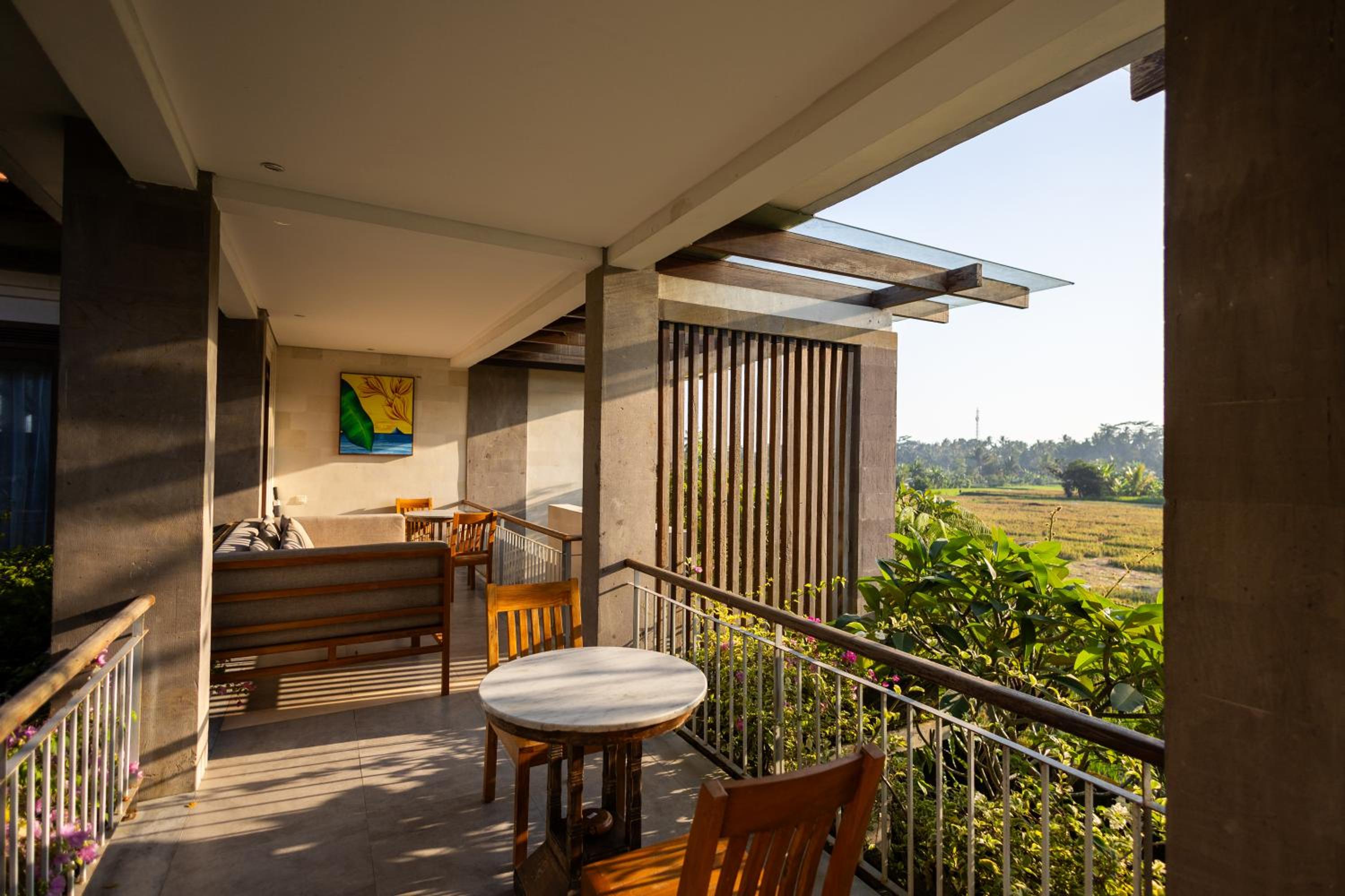 One Bedroom Balcony with Rice Field View - Photo 4