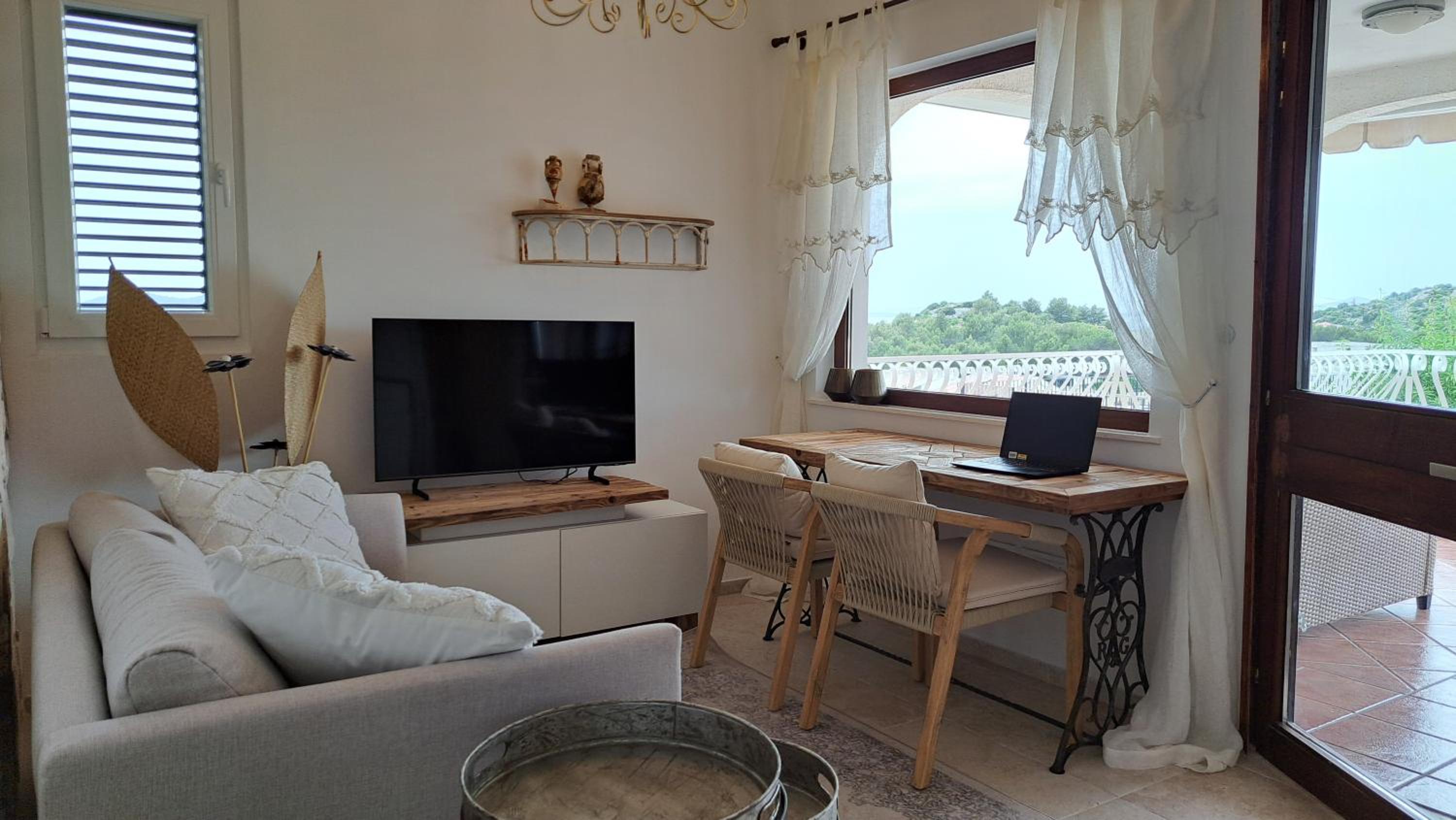 Two-Bedroom Apartment with Terrace and Sea View