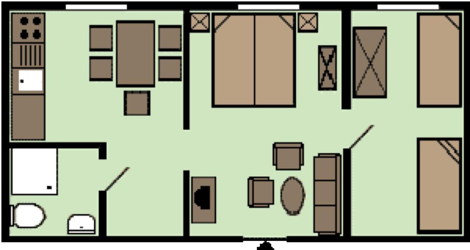Superior One-Bedroom Apartment with Balcony photo 3