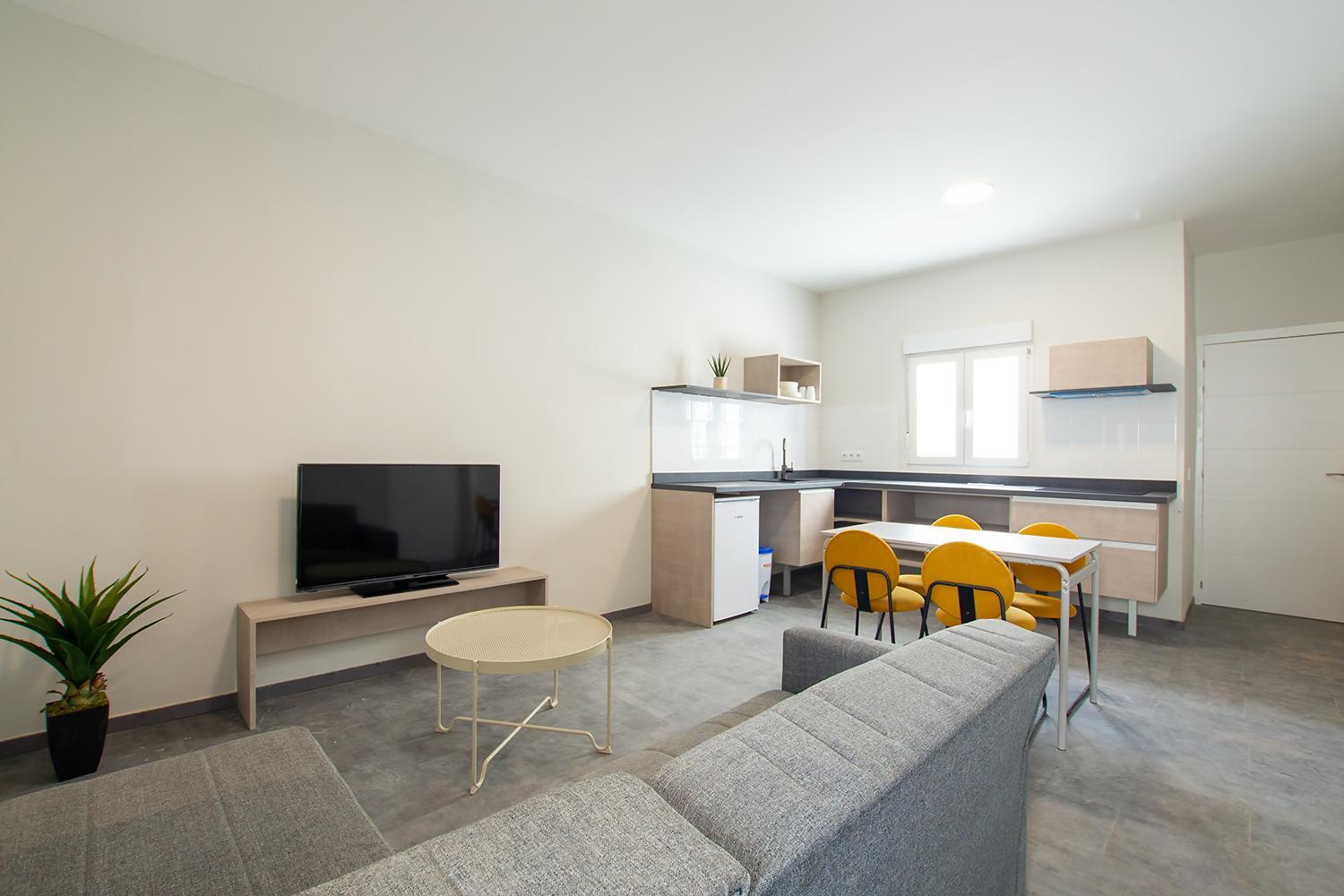 Apartamento de dos habitaciones