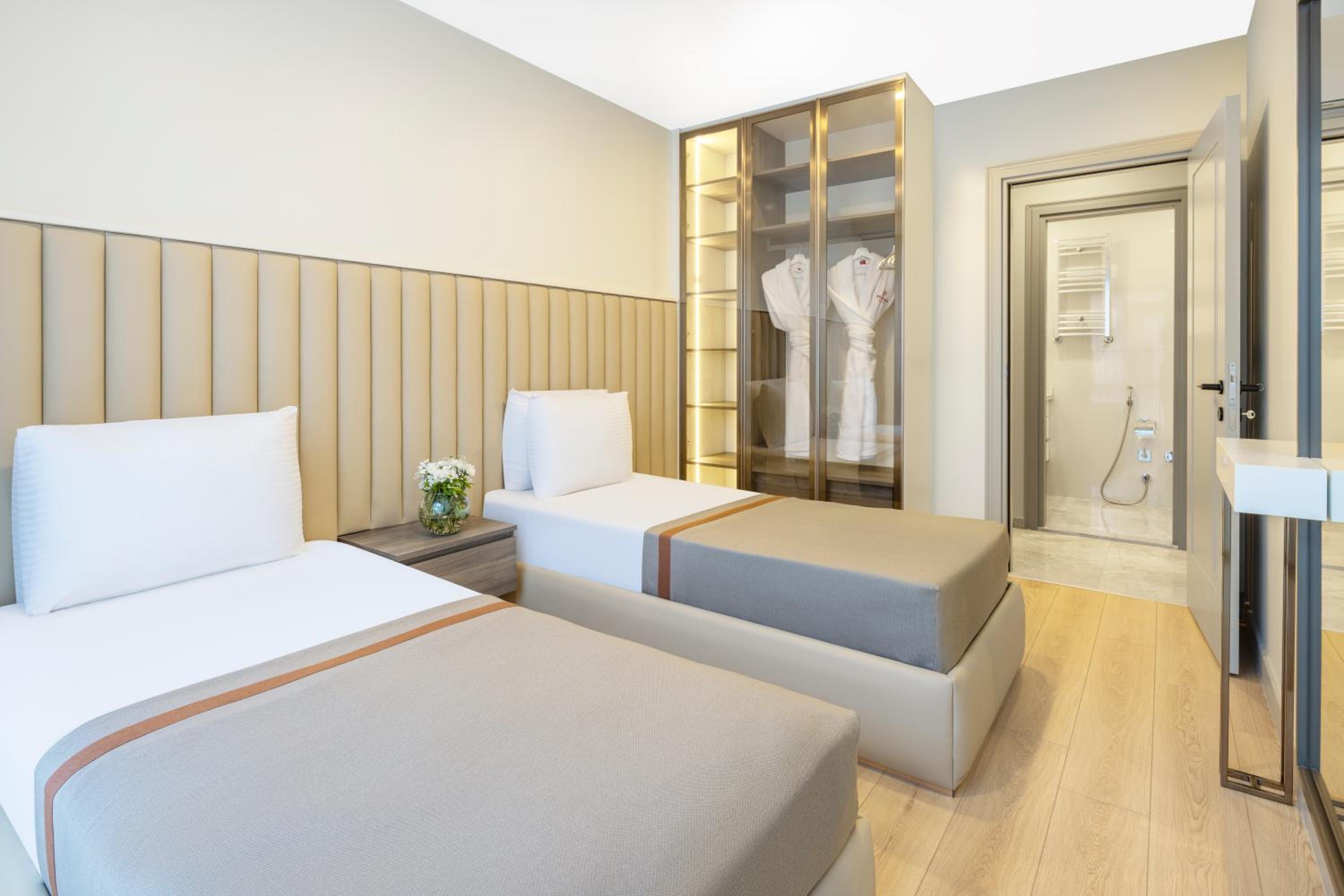 Deluxe Two-Bedroom Apartment with Balcony photo 2