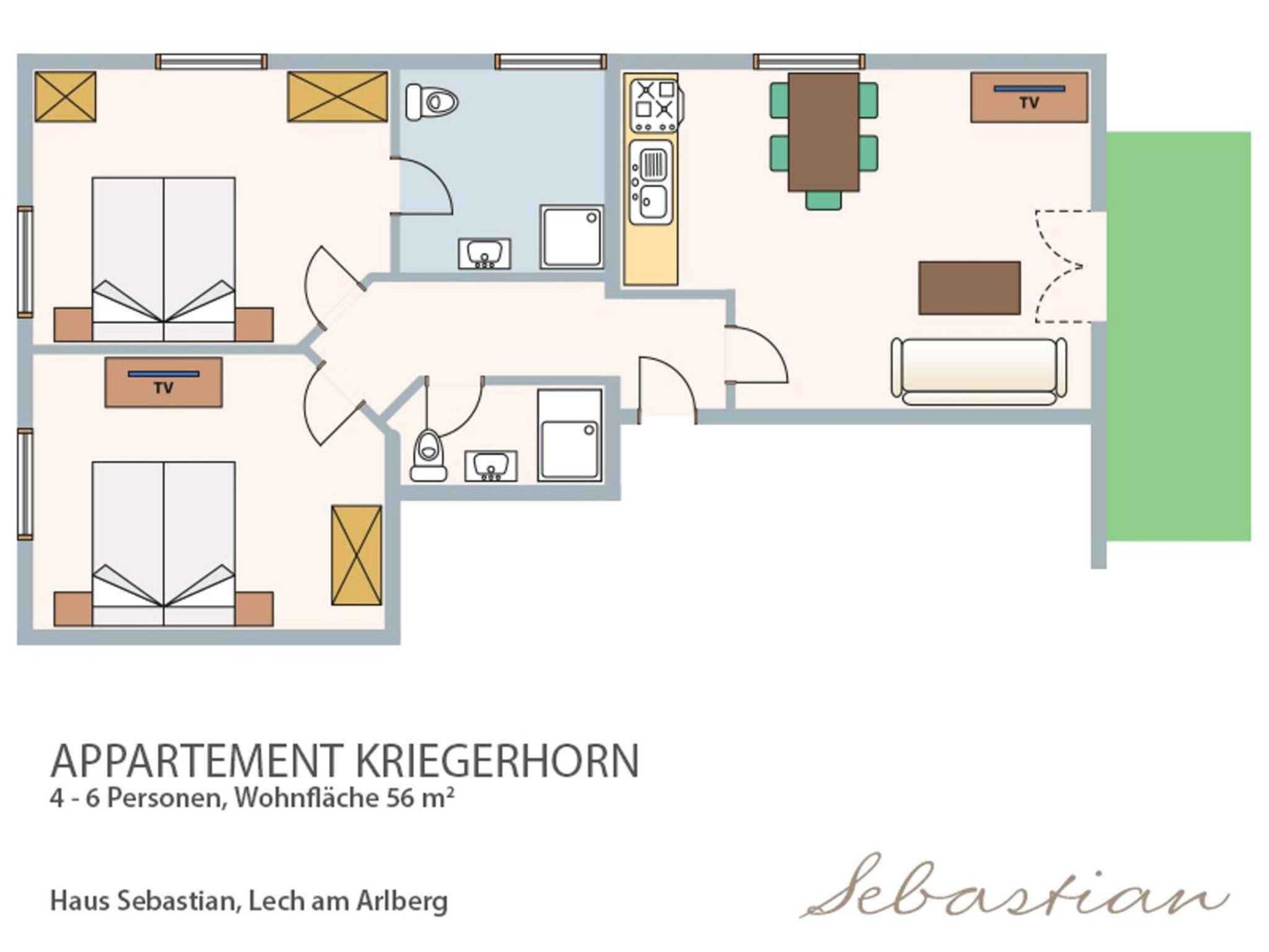 Two-Bedroom Apartment photo 3