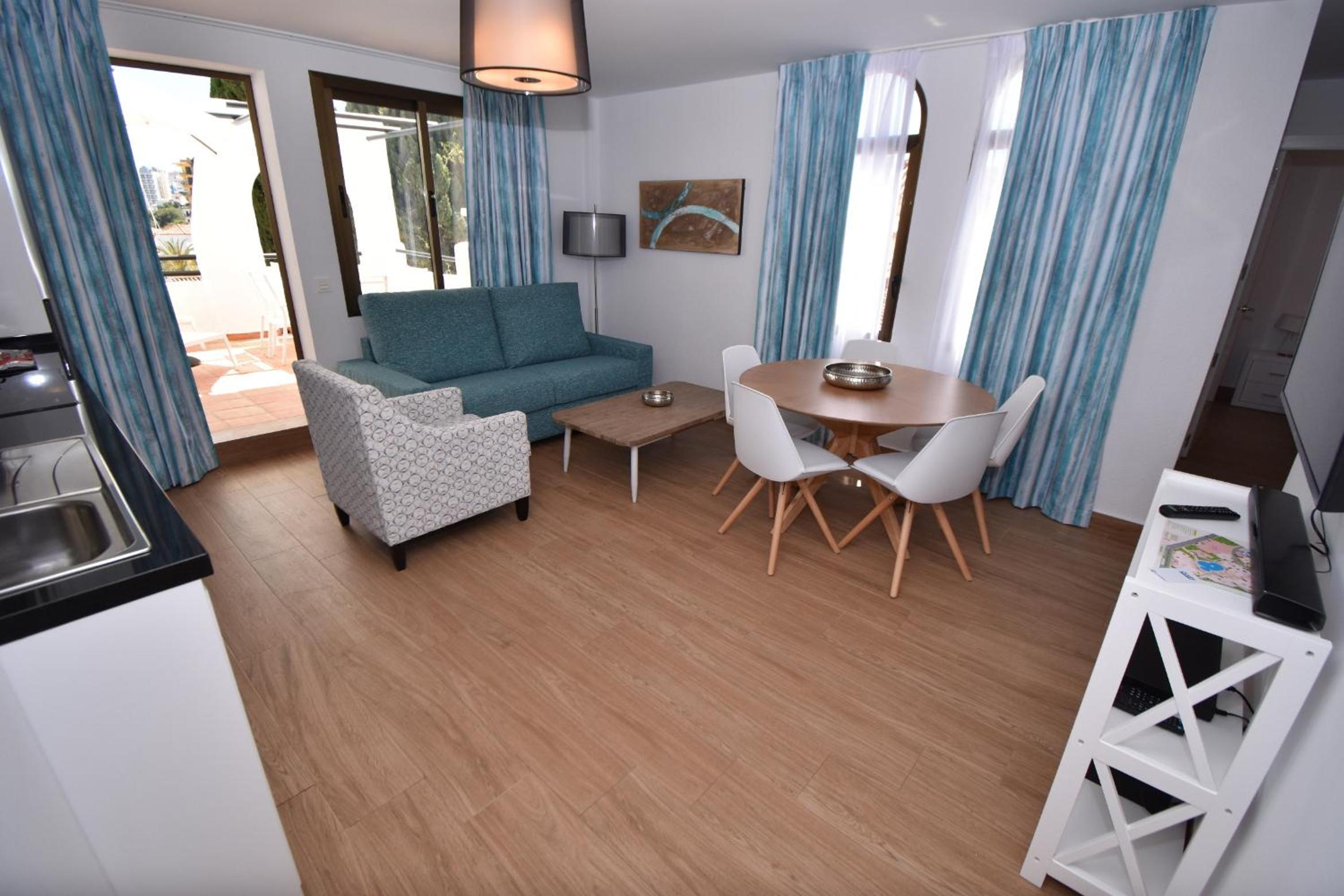 Apartamento de dos habitaciones