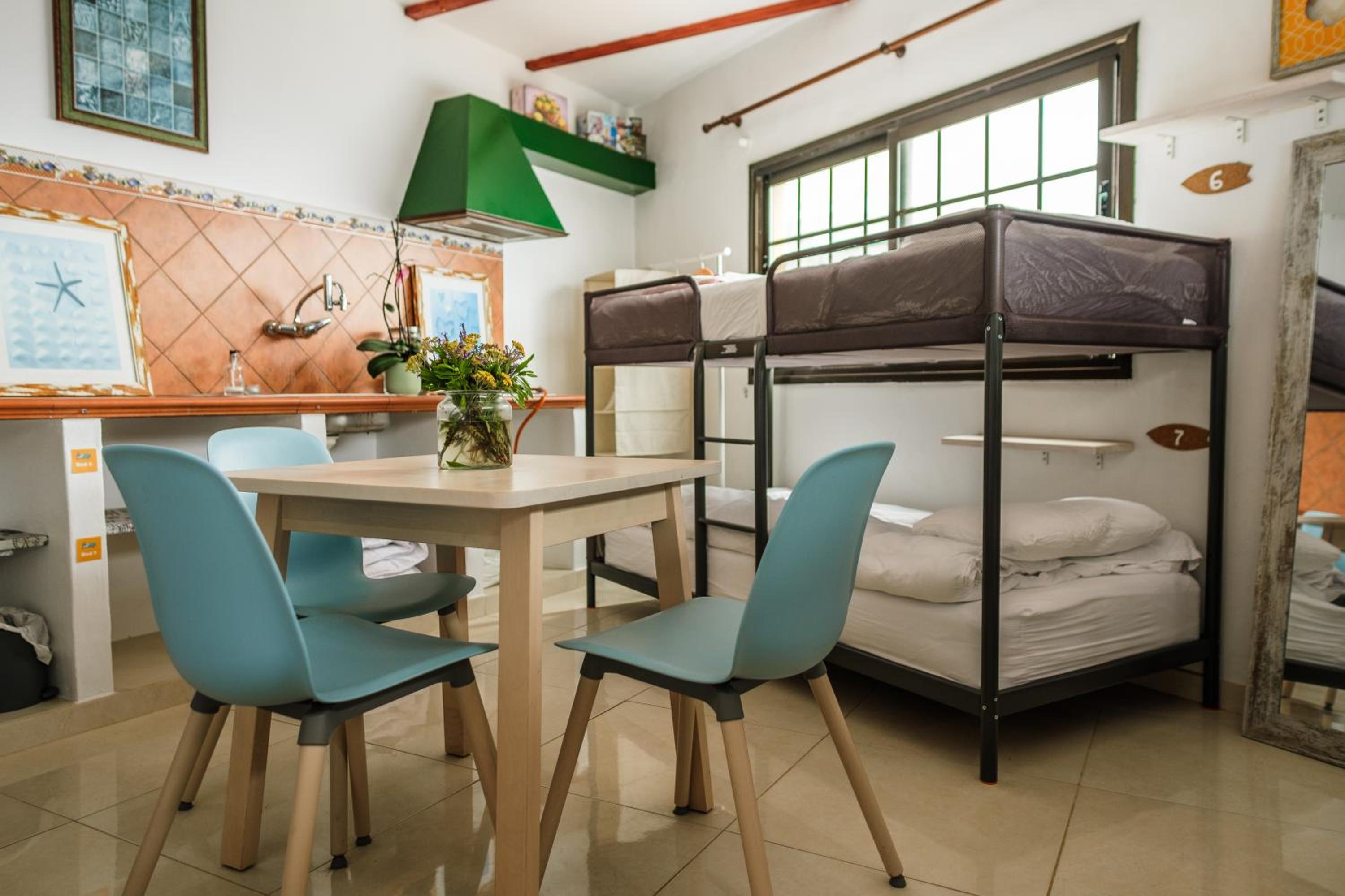Single Bed in Female Dormitory Room