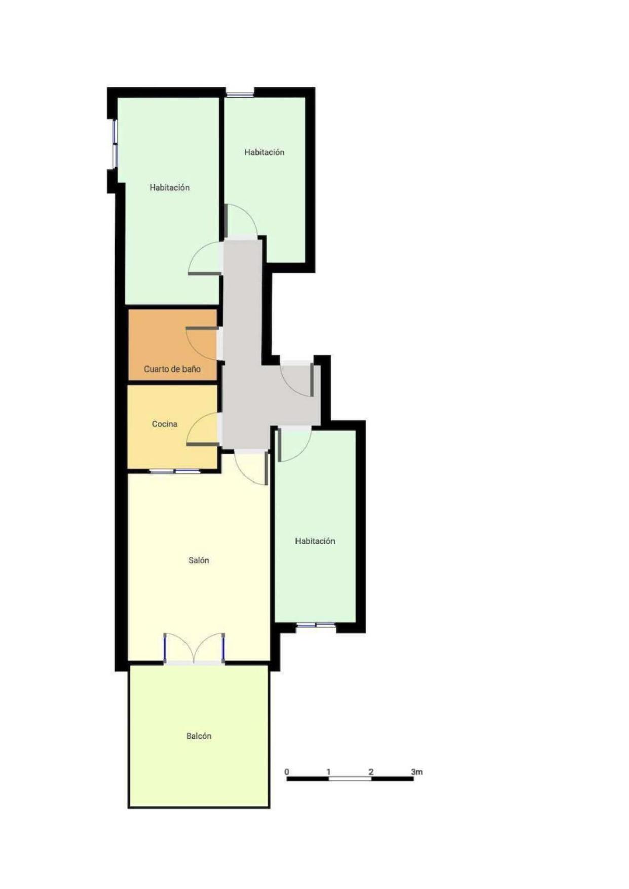 Three-Bedroom Apartment photo 3