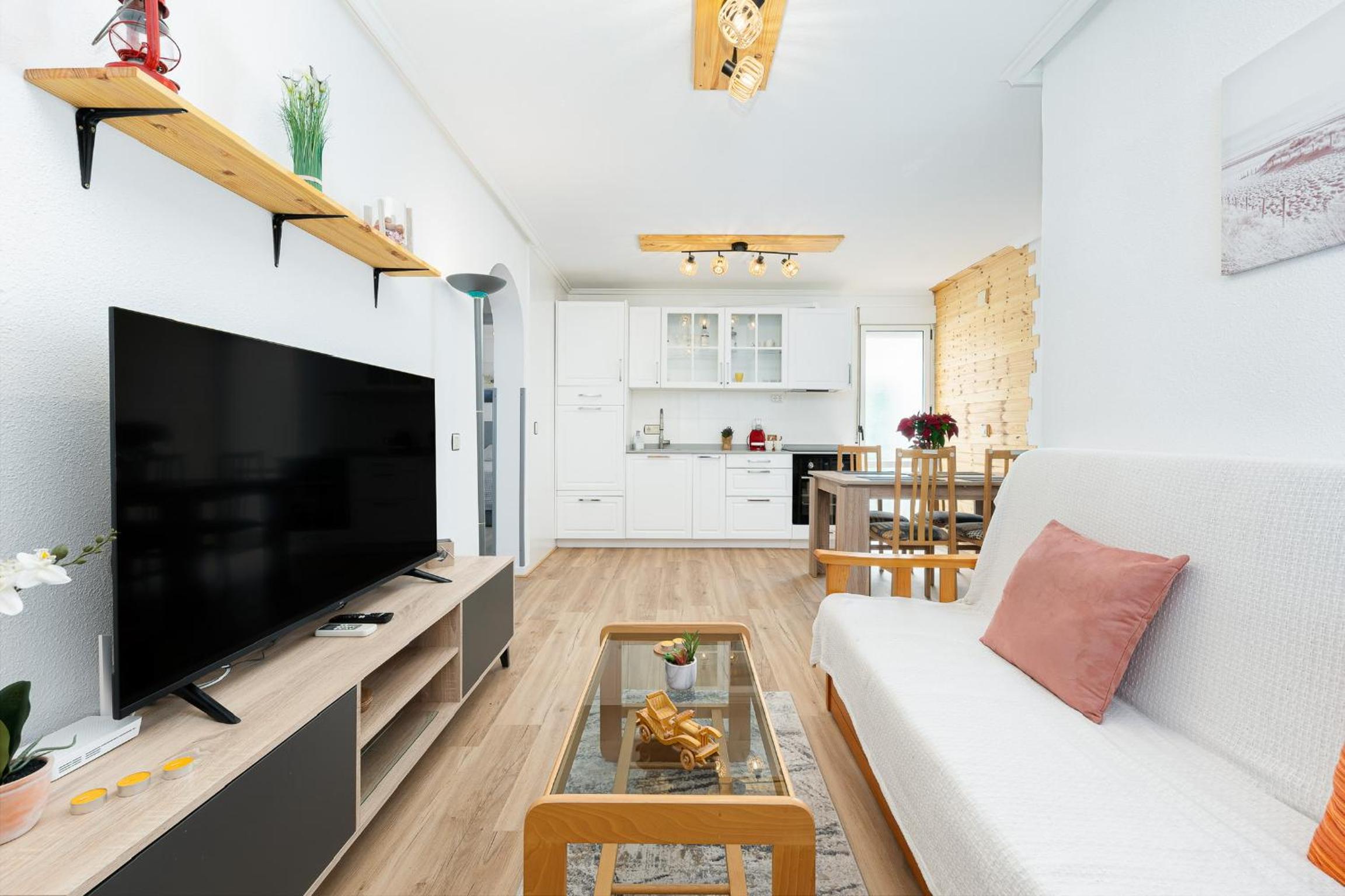 Apartamento de dos habitaciones