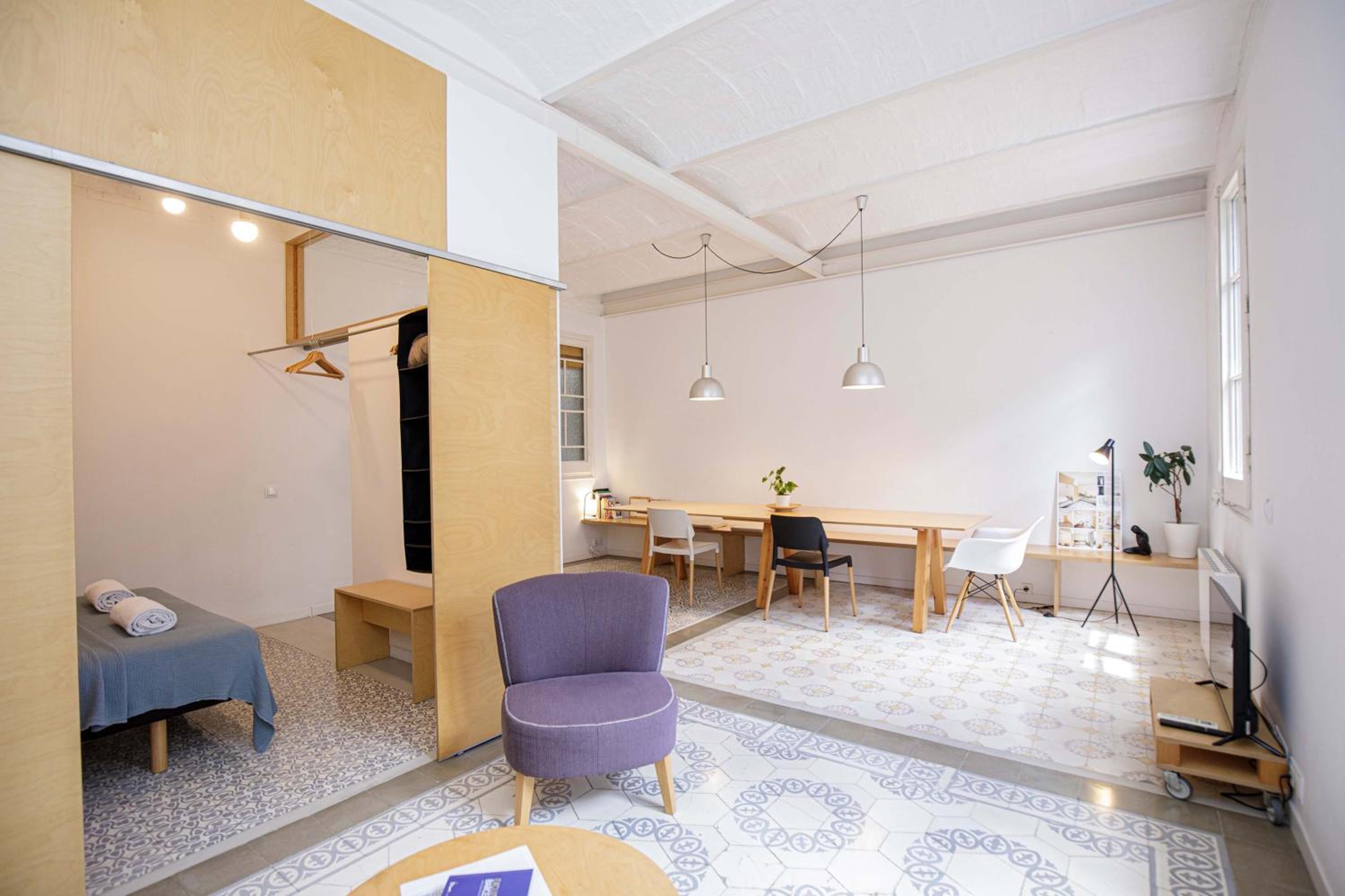 Apartamento de dos habitaciones