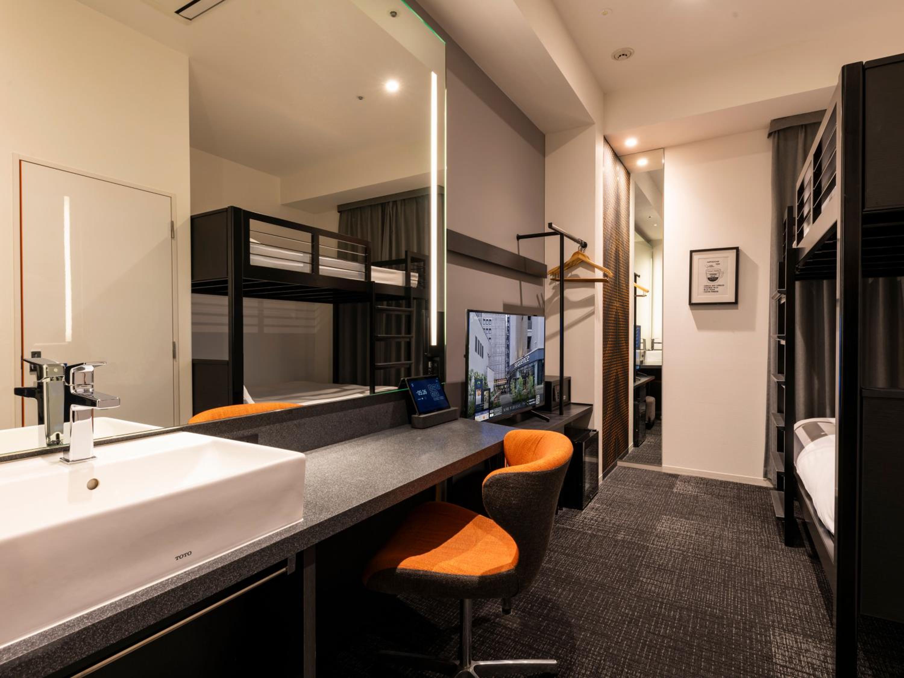 Private Room with Bunk Beds (3 Adults)