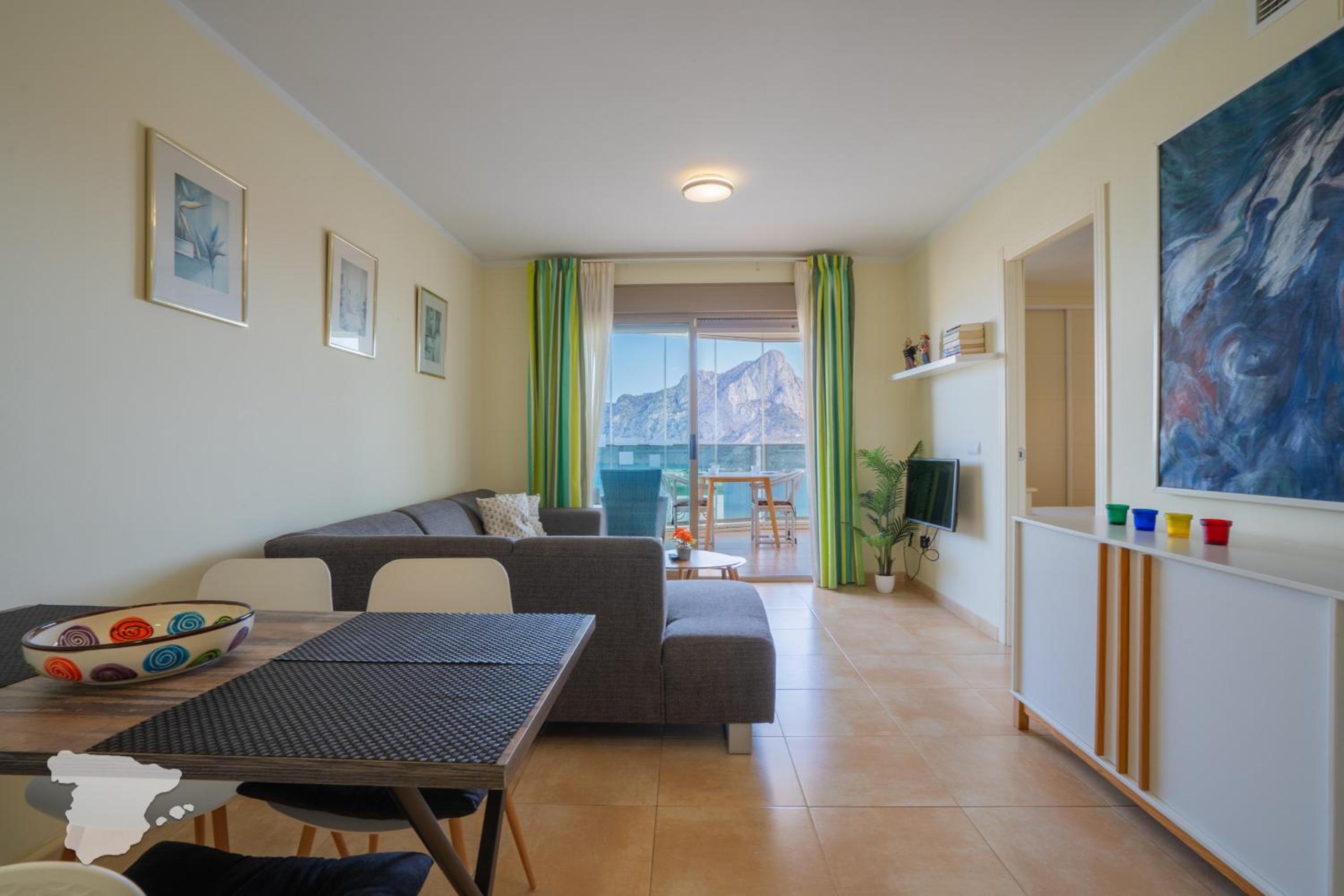 Apartamento con vista al mar