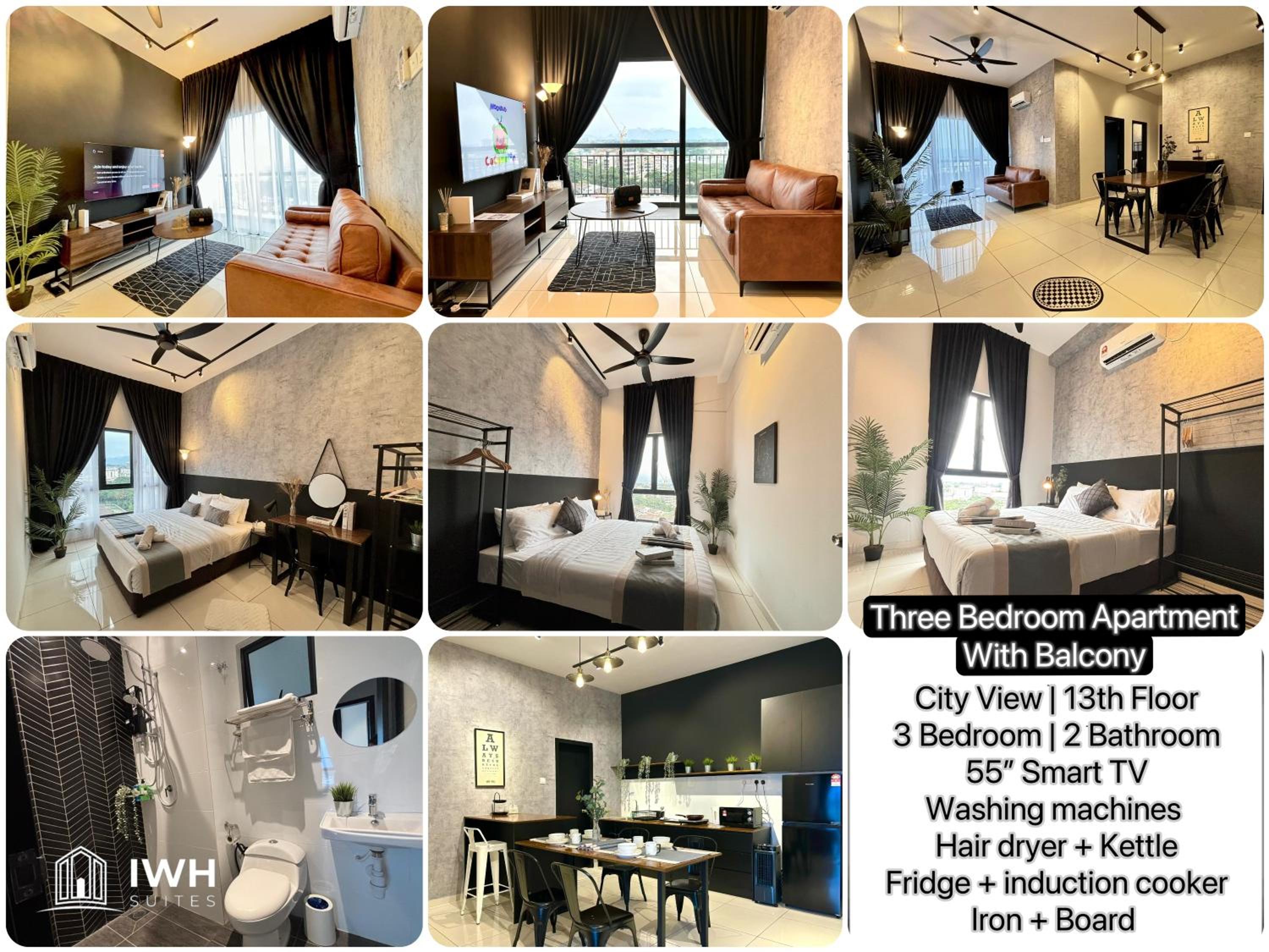Three-Bedroom Apartment with Balcony - Photo 6