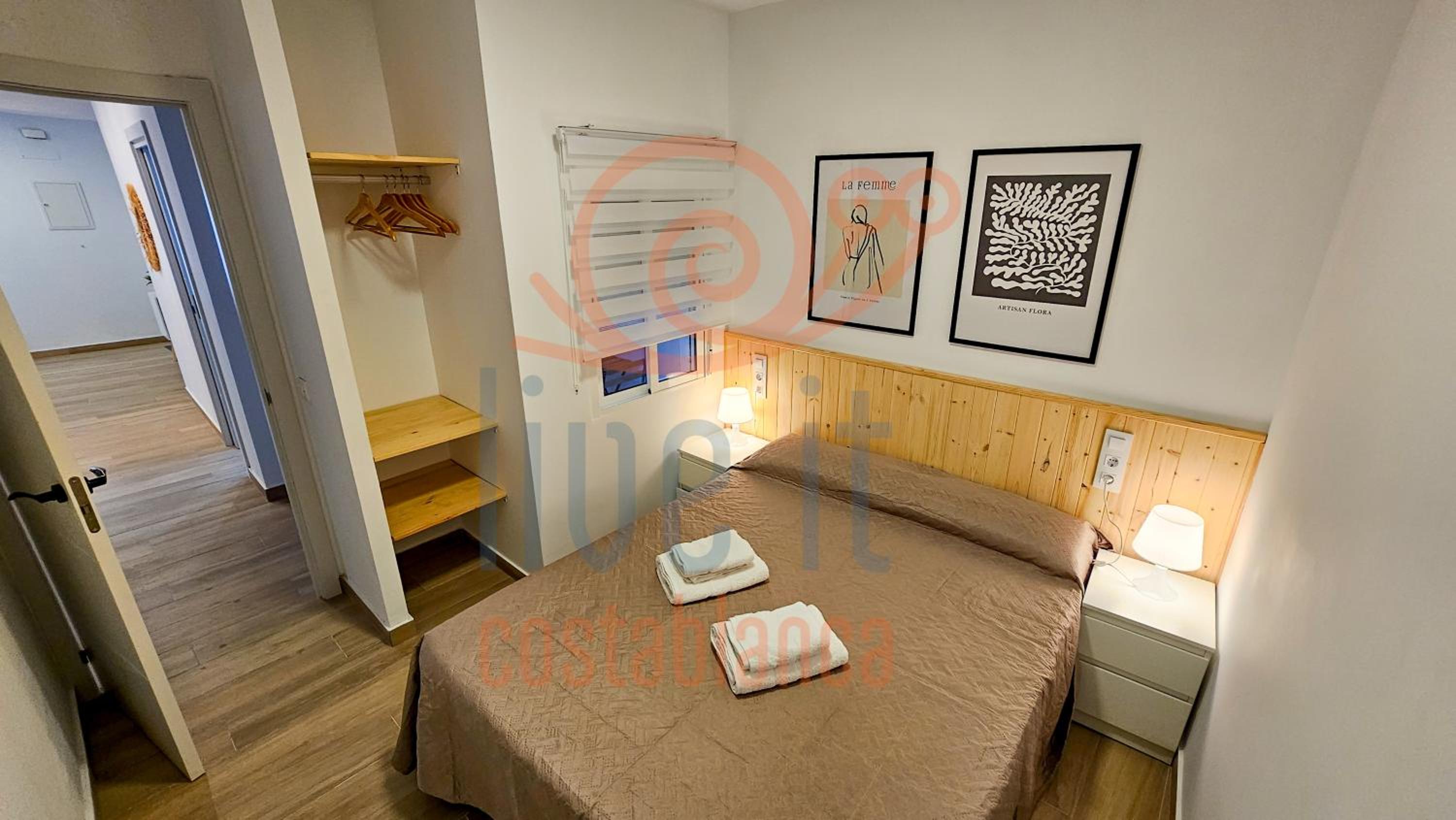 Apartamento de dos habitaciones
