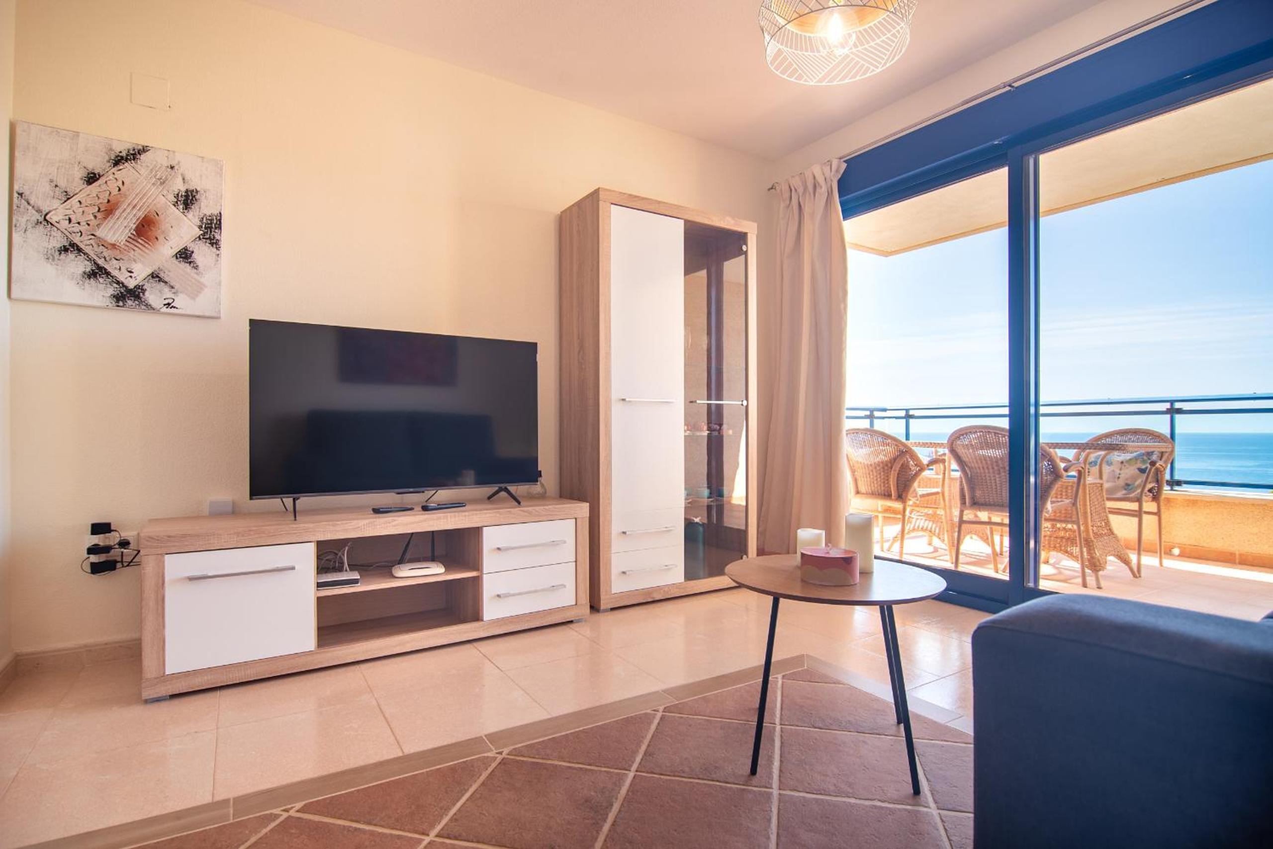 Apartamento con vista al mar