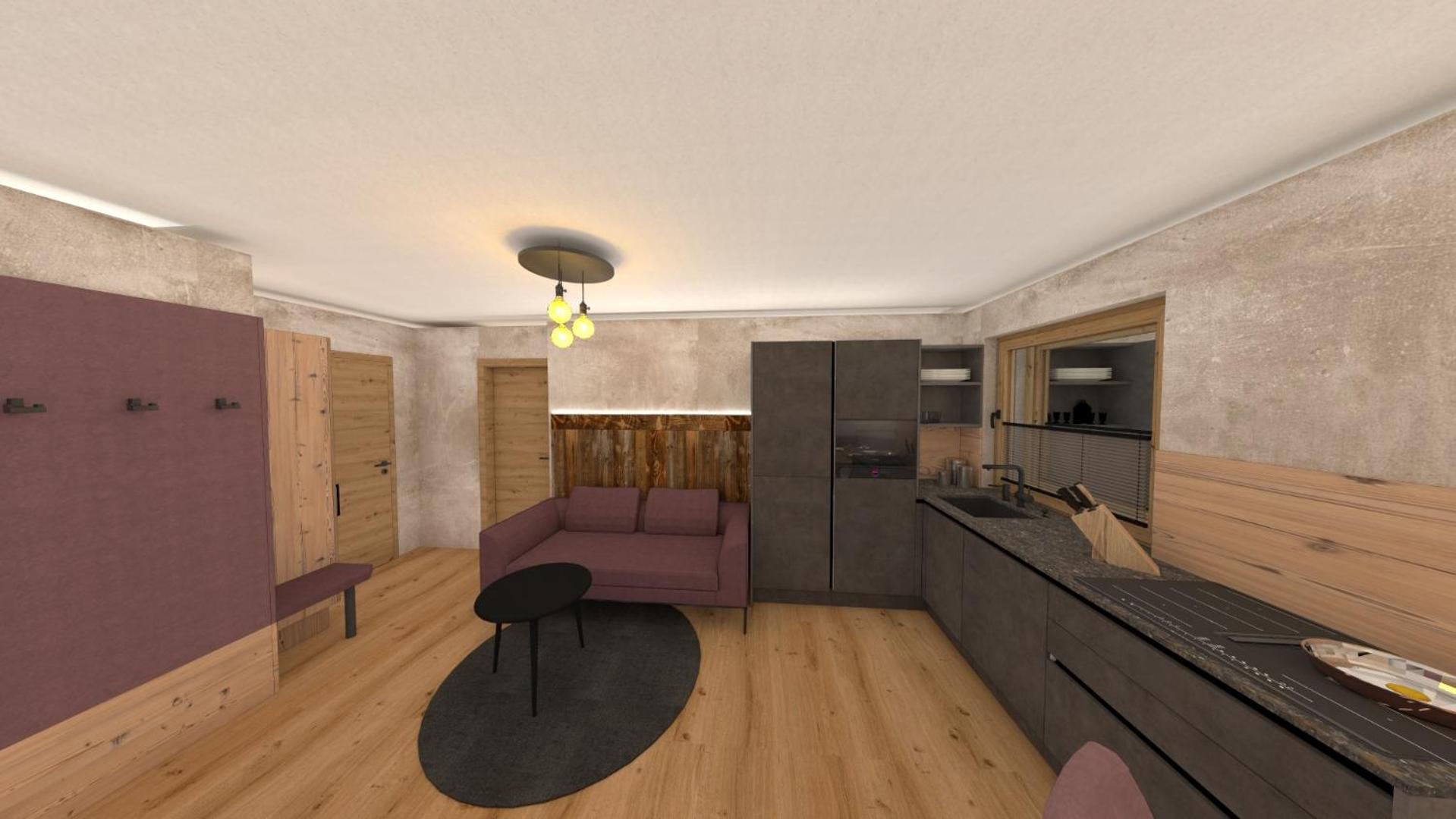 One-Bedroom Apartment with Terrace