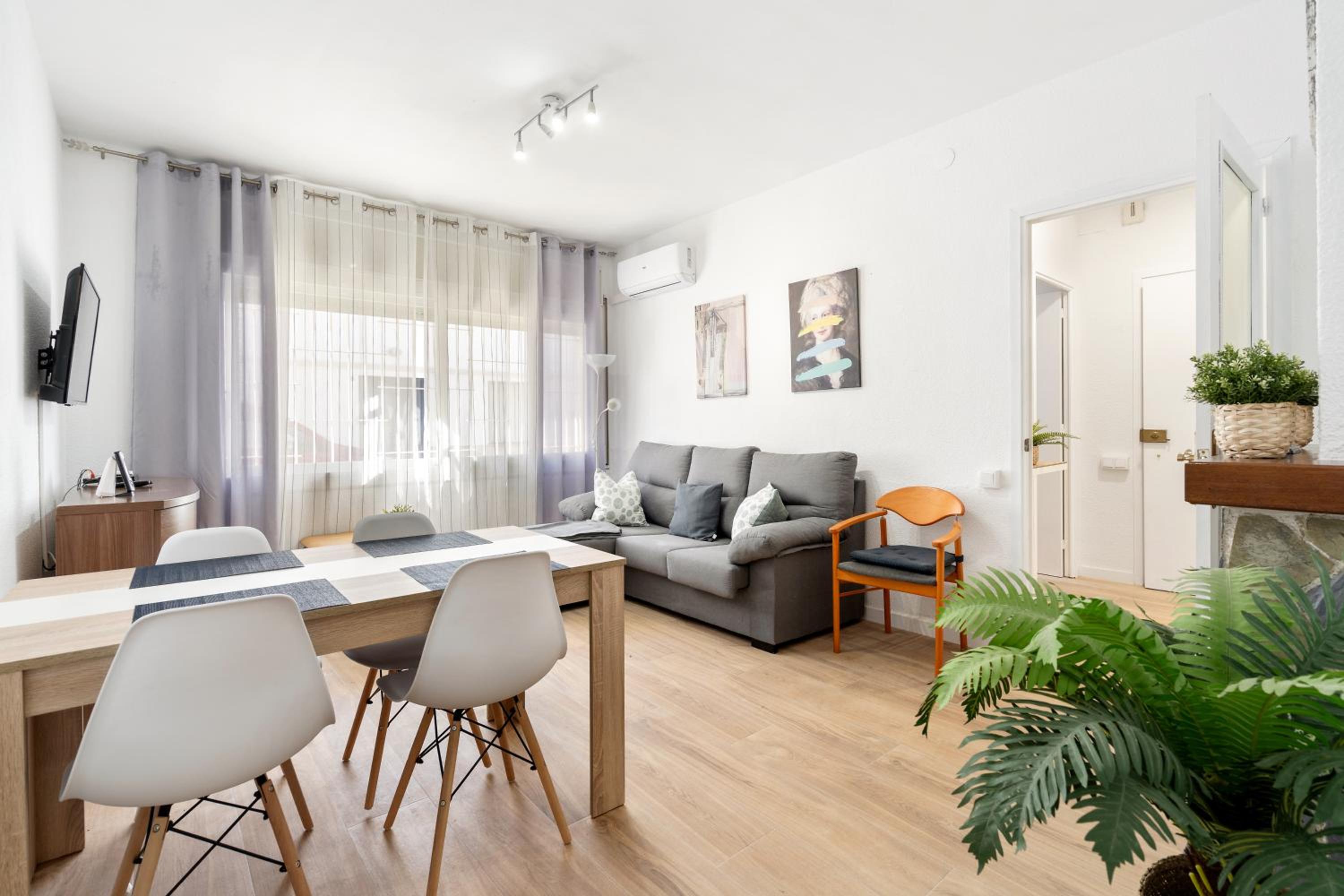 Apartamento de dos habitaciones