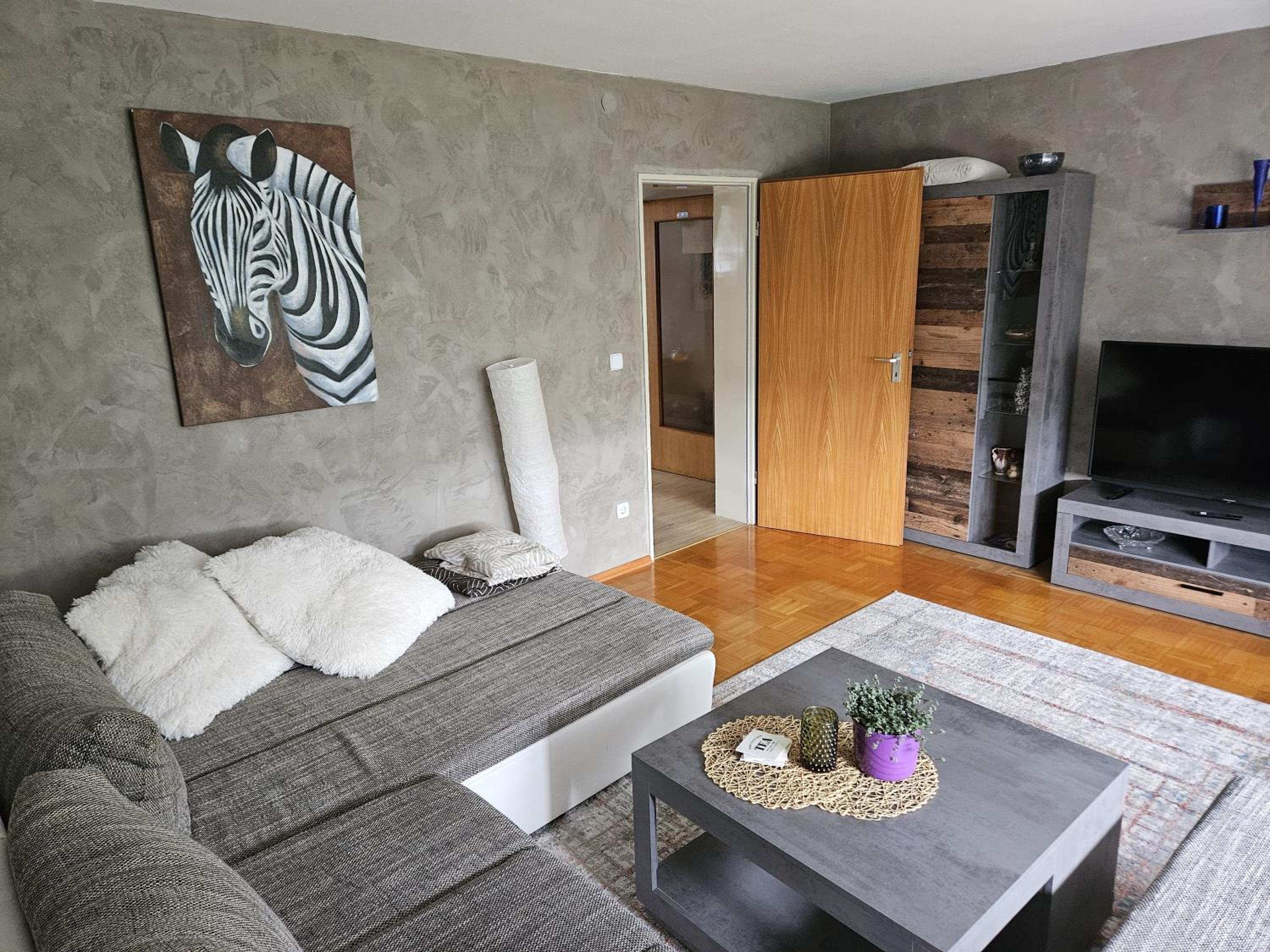 Three-Bedroom Premium Apartment with Balcony