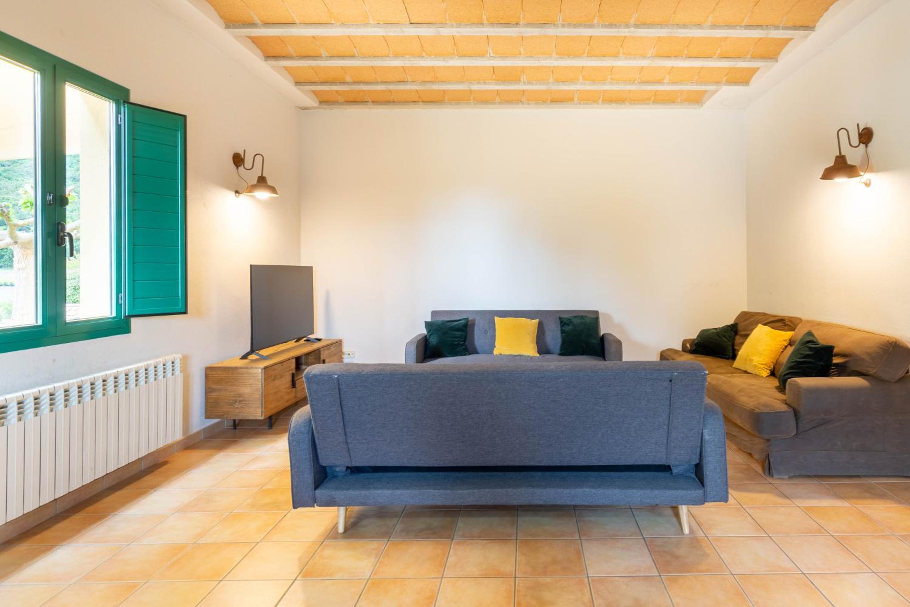 Villa con vistas al jardín