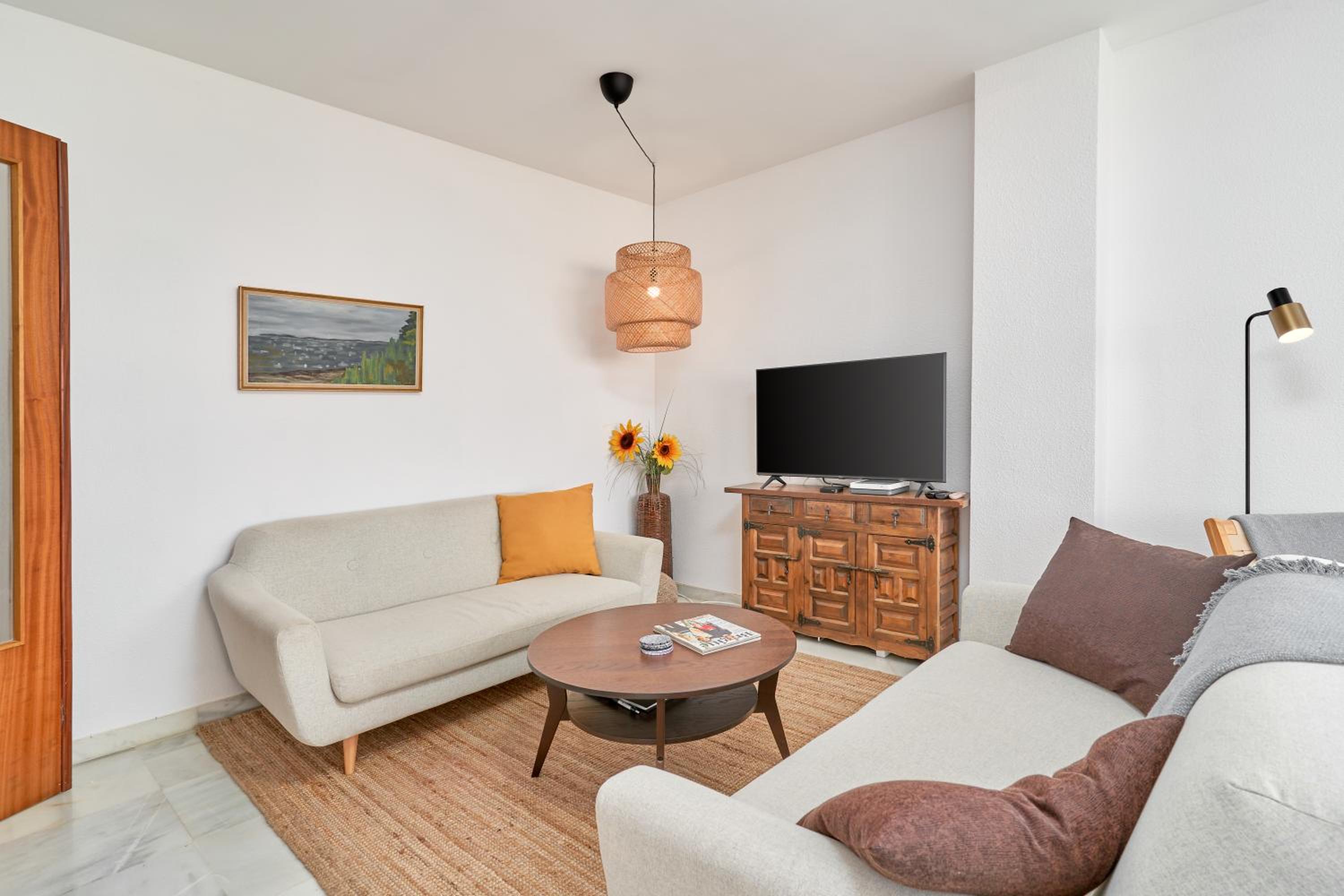 Three-Bedroom Apartment with Water View