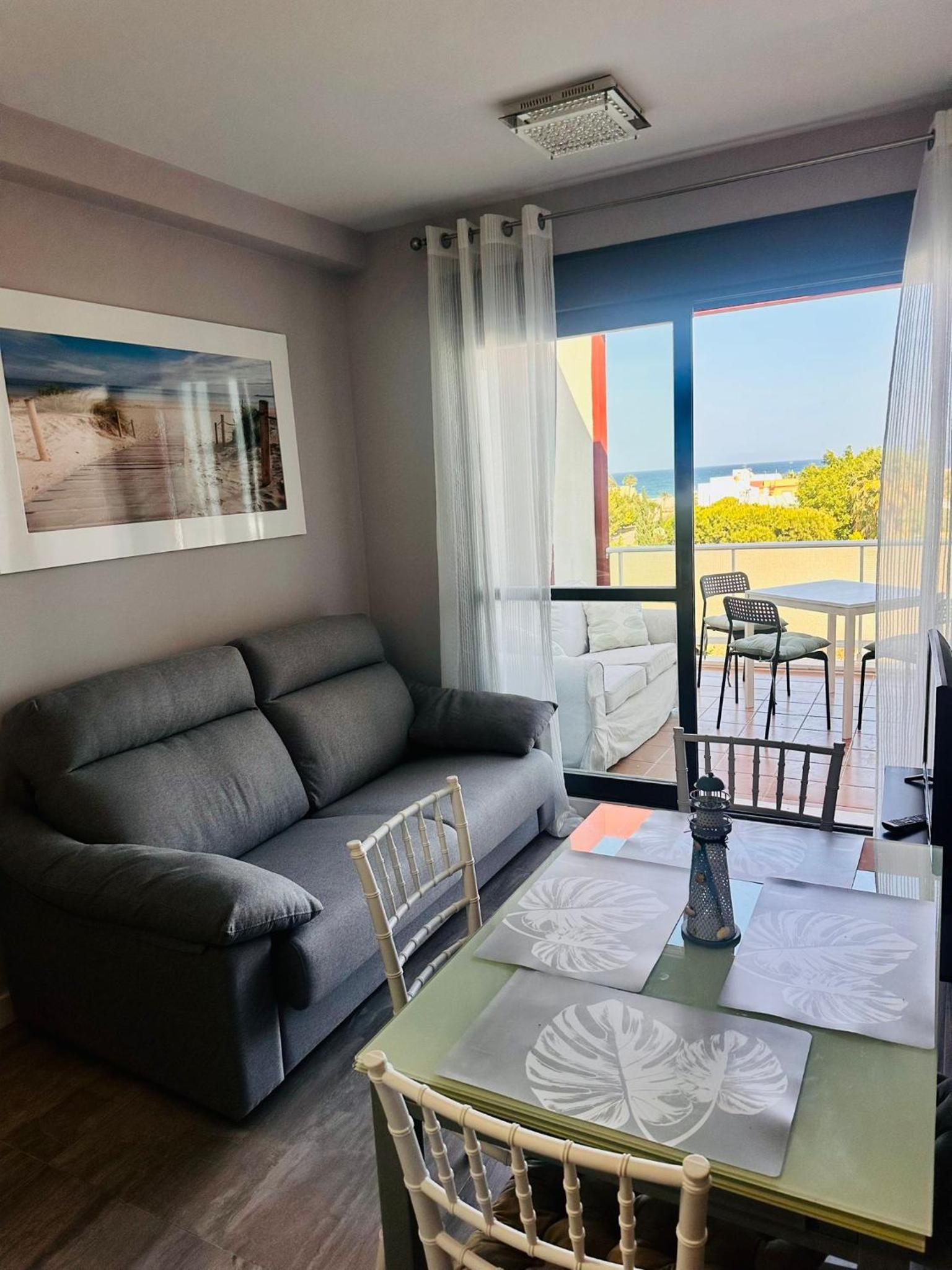 Apartamento con vista al mar