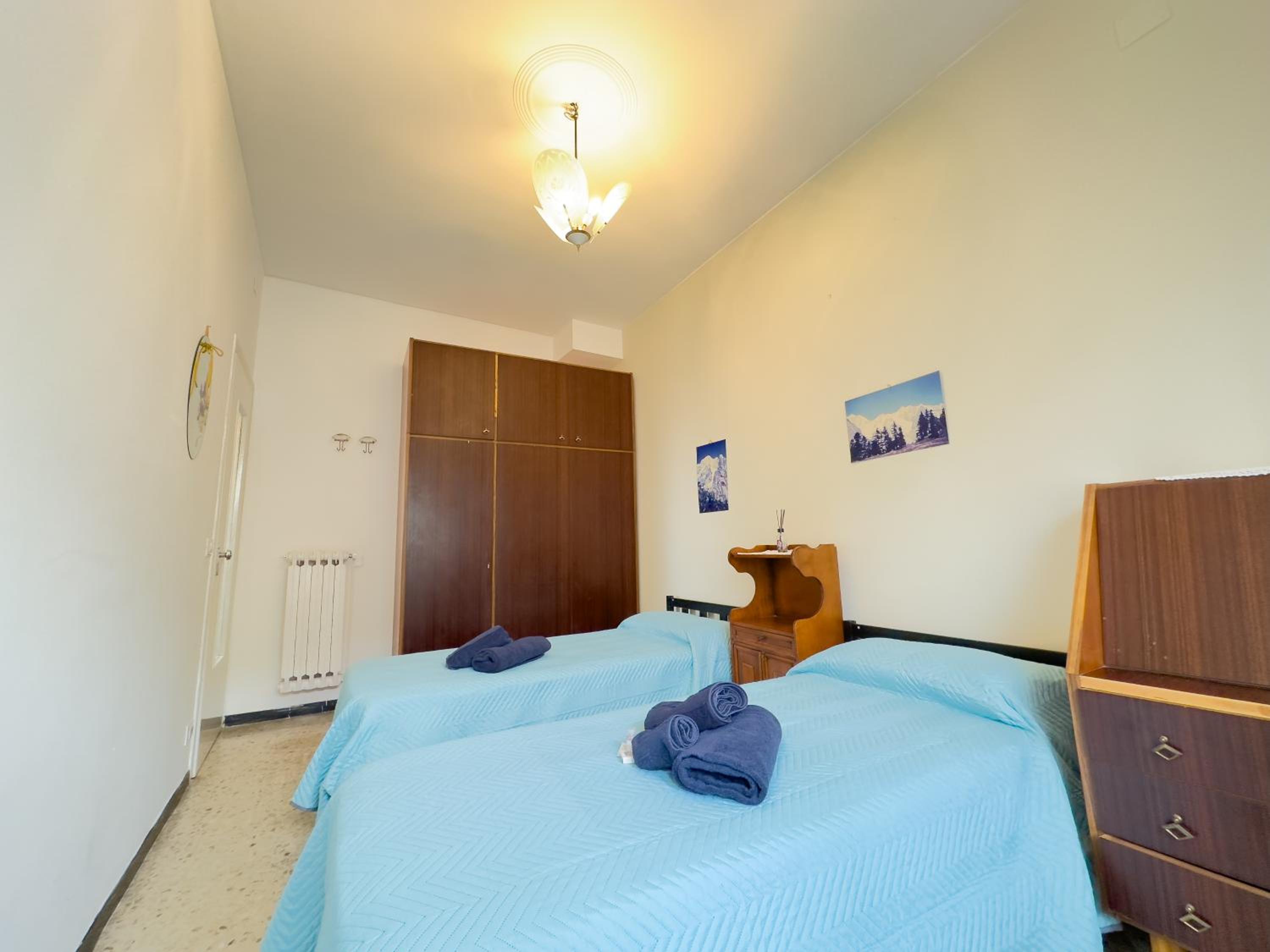 Two-Bedroom Apartment with Terrace and Sea View