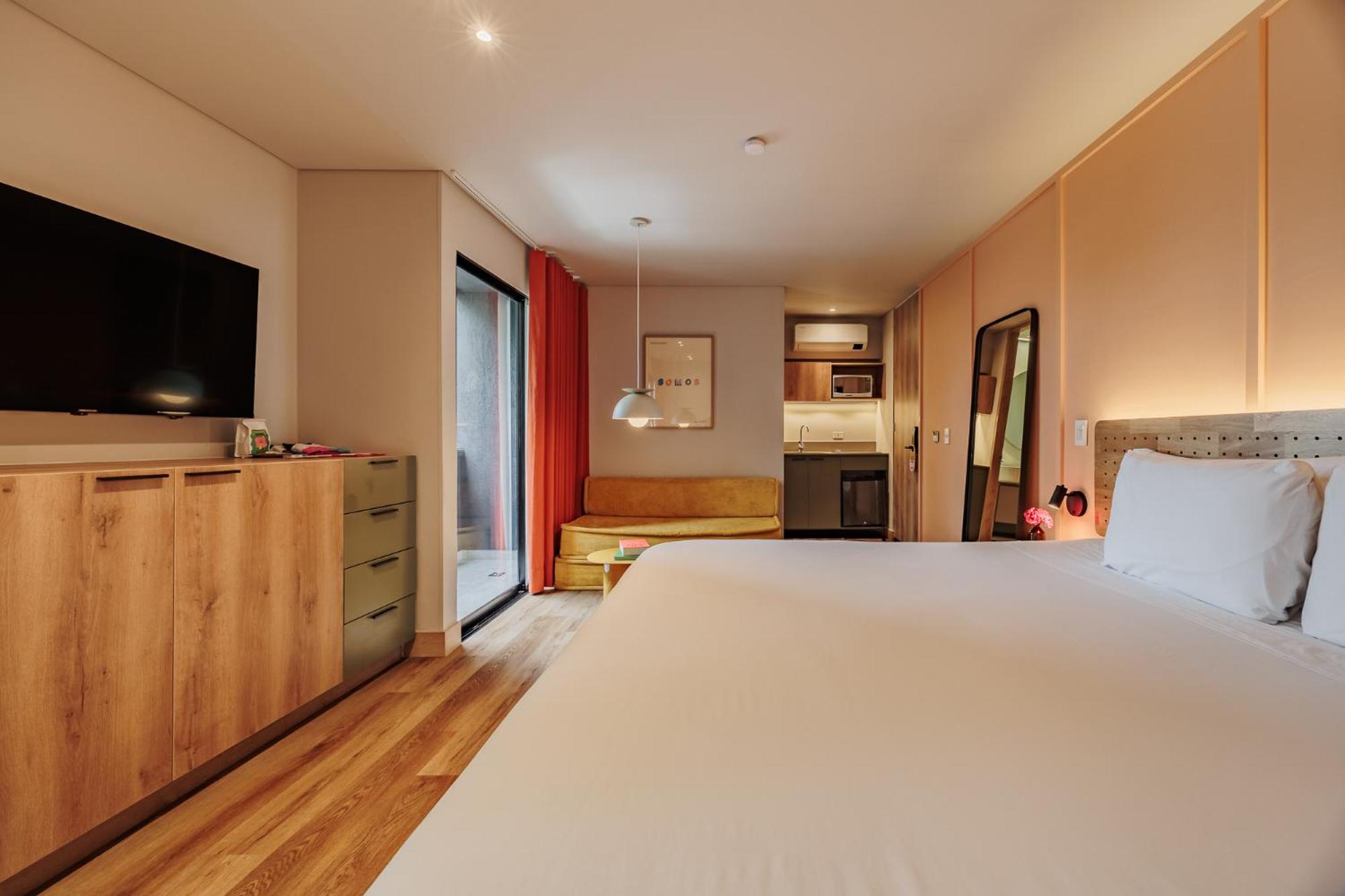 Family Studio Apartment with kitchen and Balcony photo 1