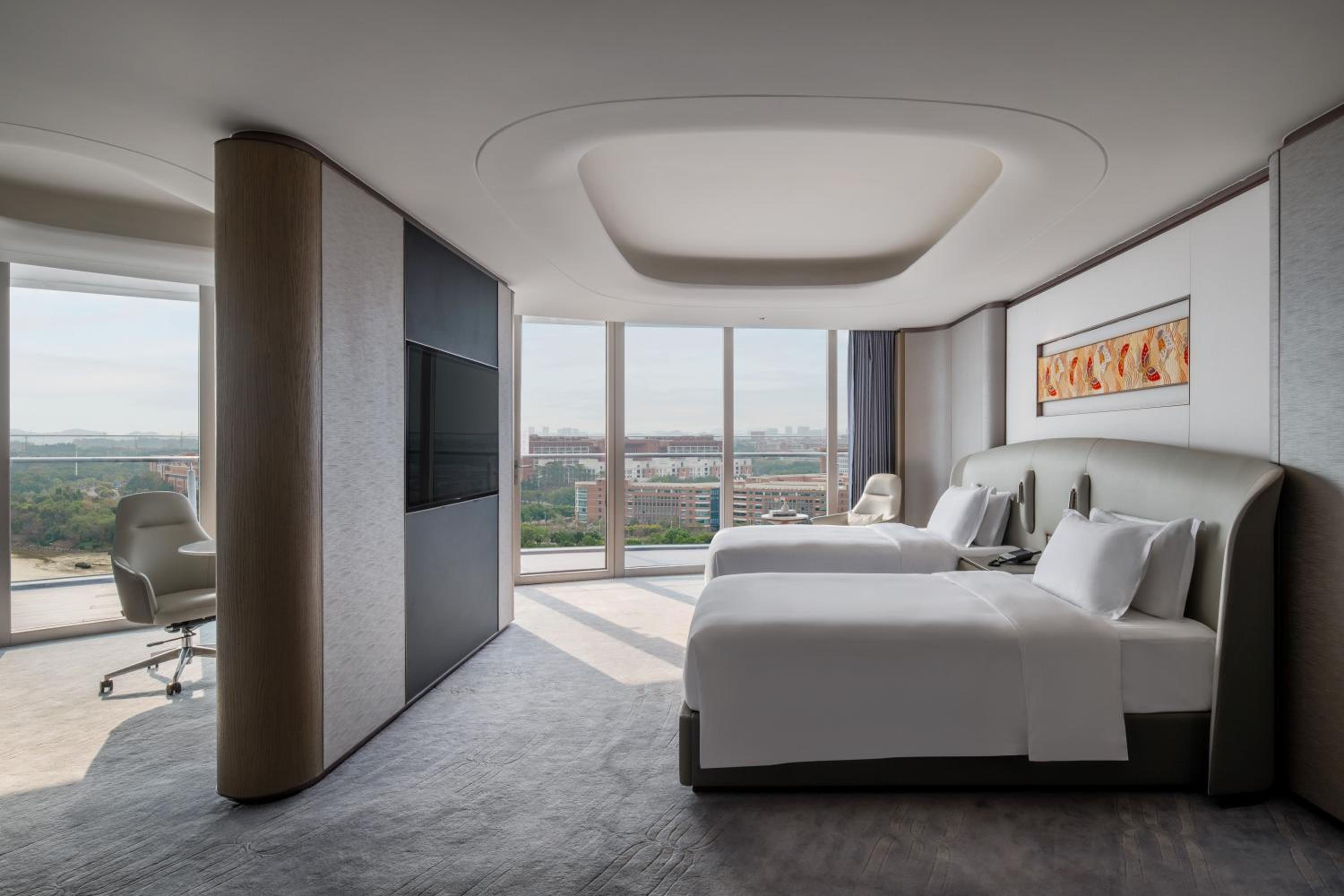 Standard Double Room with Two Double Beds and River View
