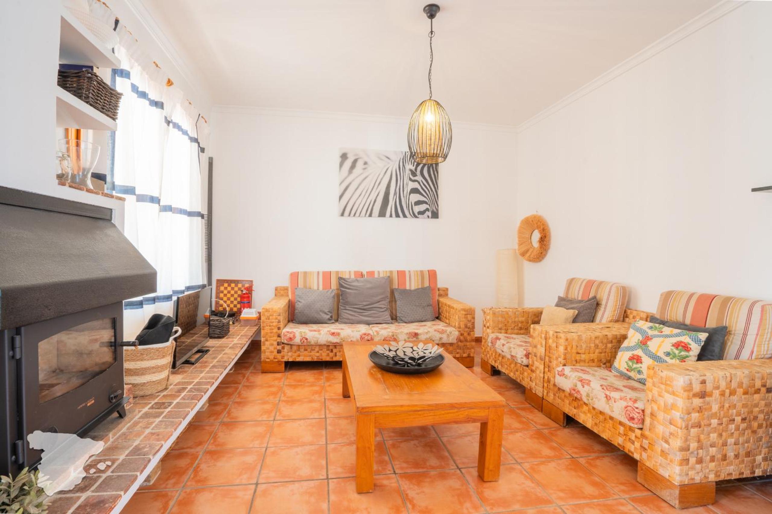 Villa con vistas al jardín