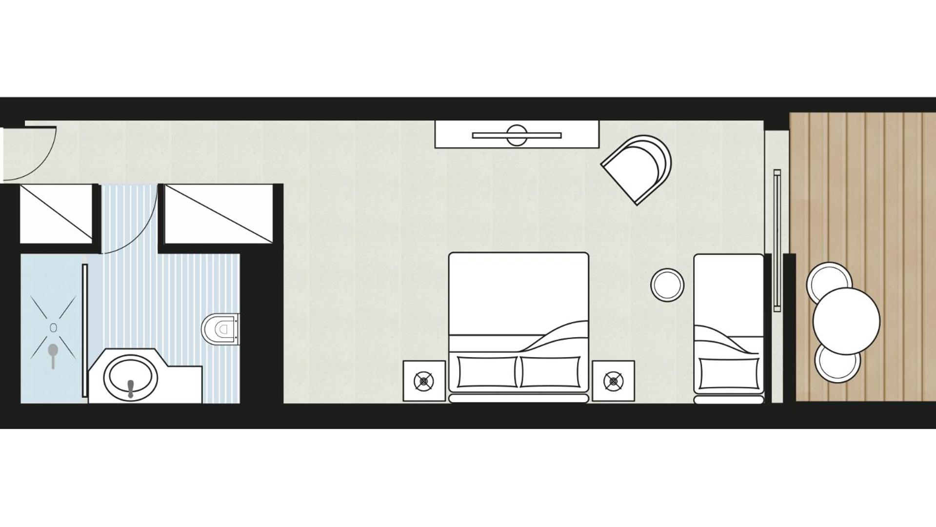 Open Plan Suite Sea View - Photo 2