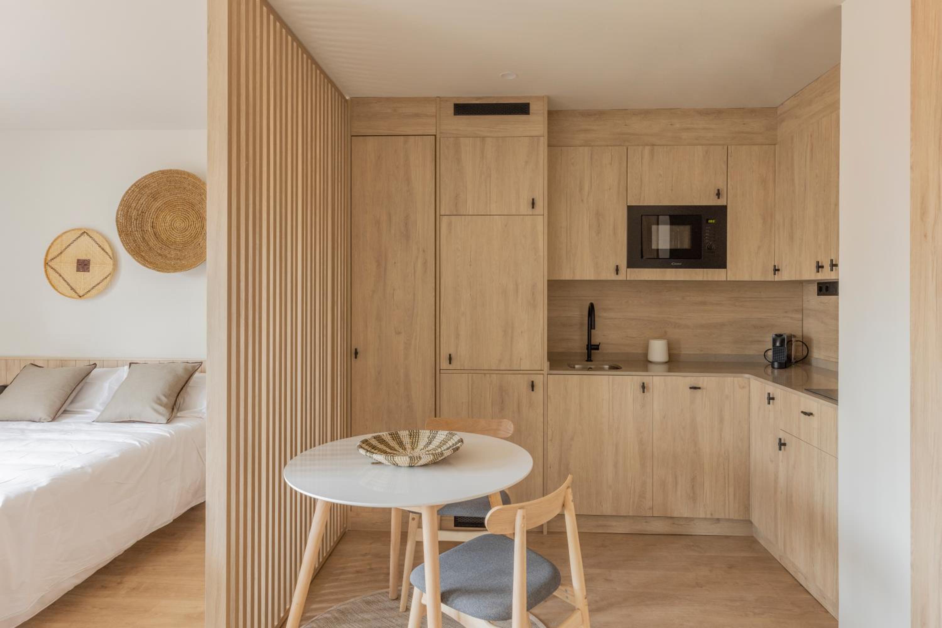 Estudio con terraza