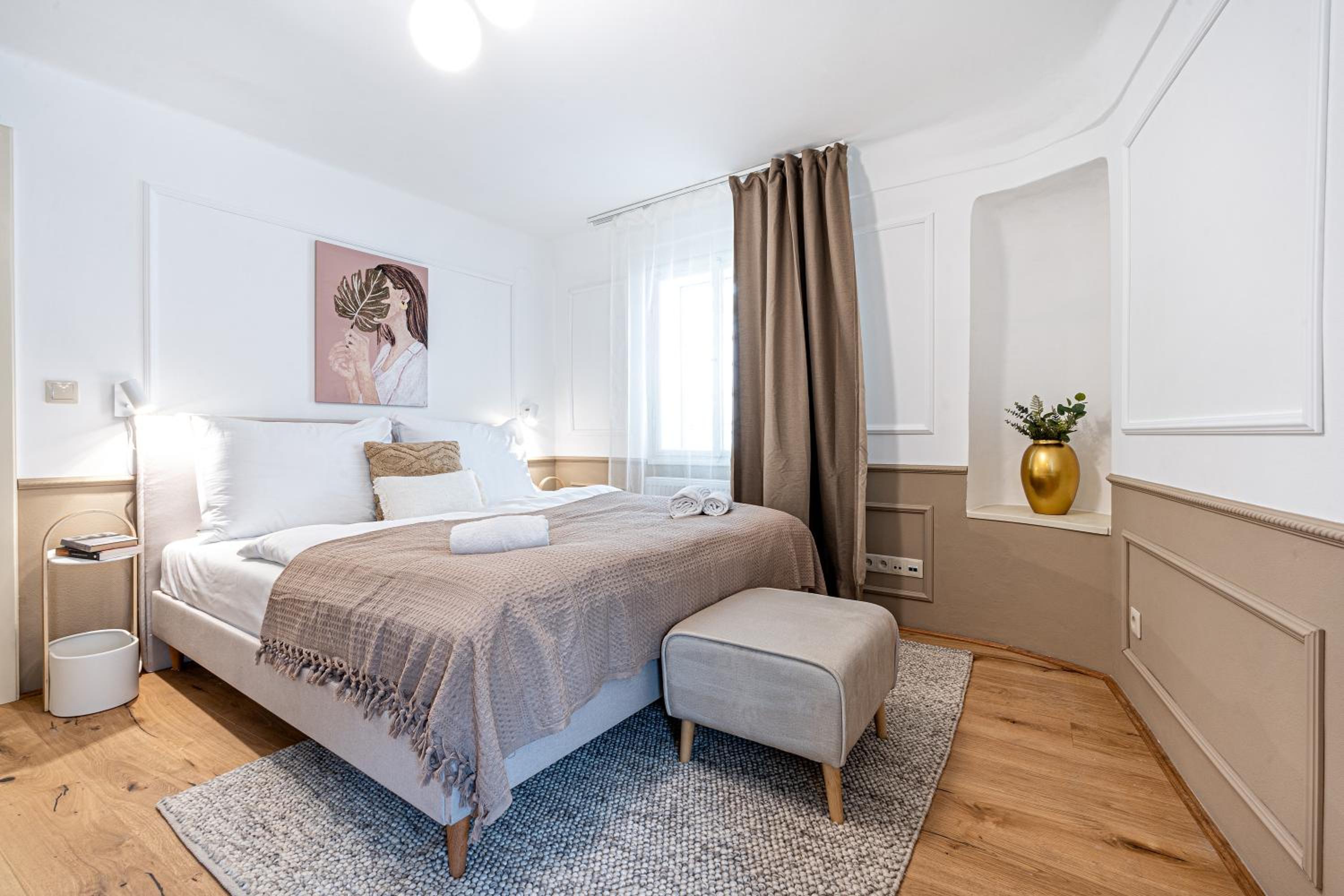 Two-Bedroom Apartment with Balcony