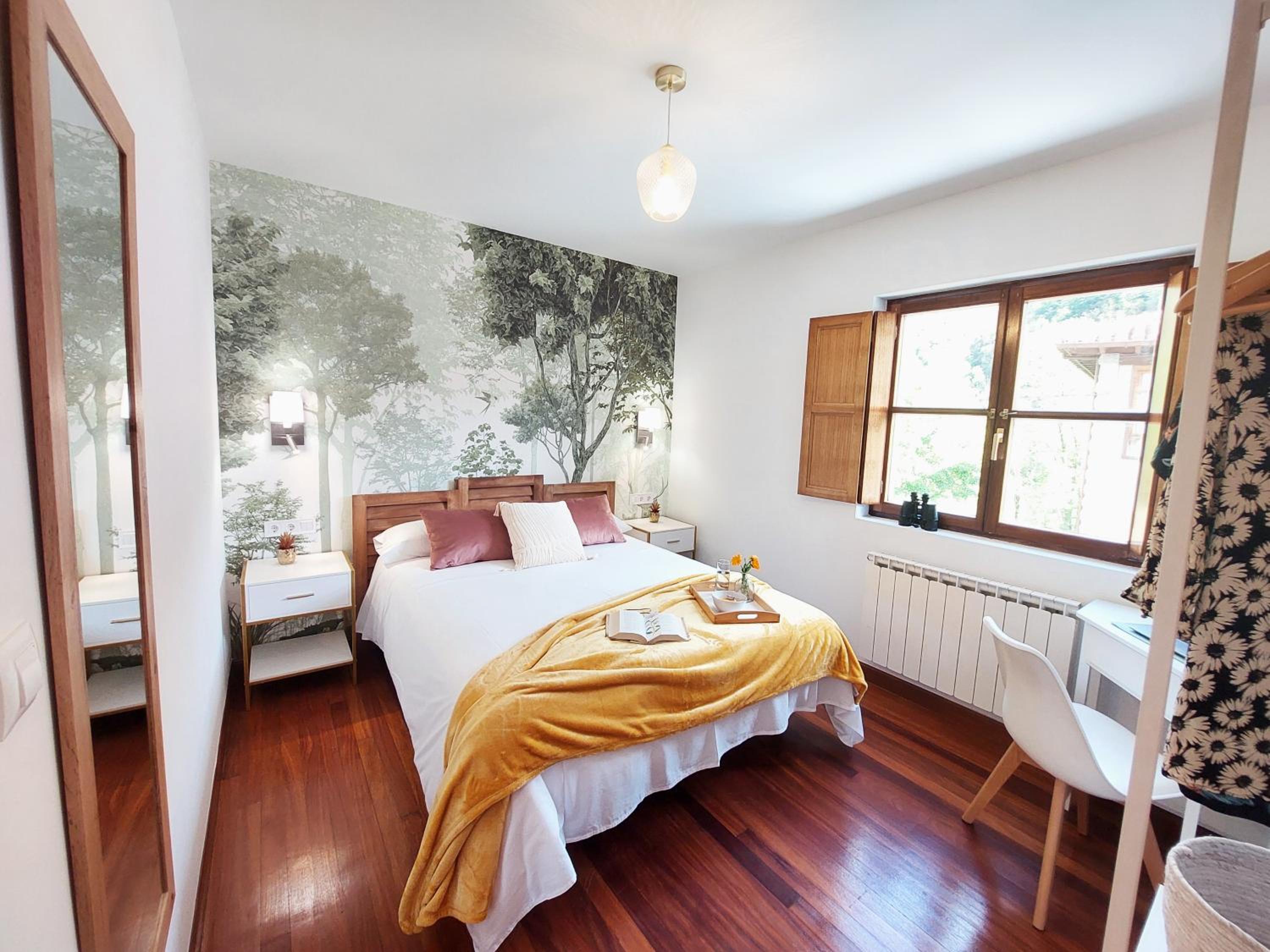 Apartamento de una habitación con vista.