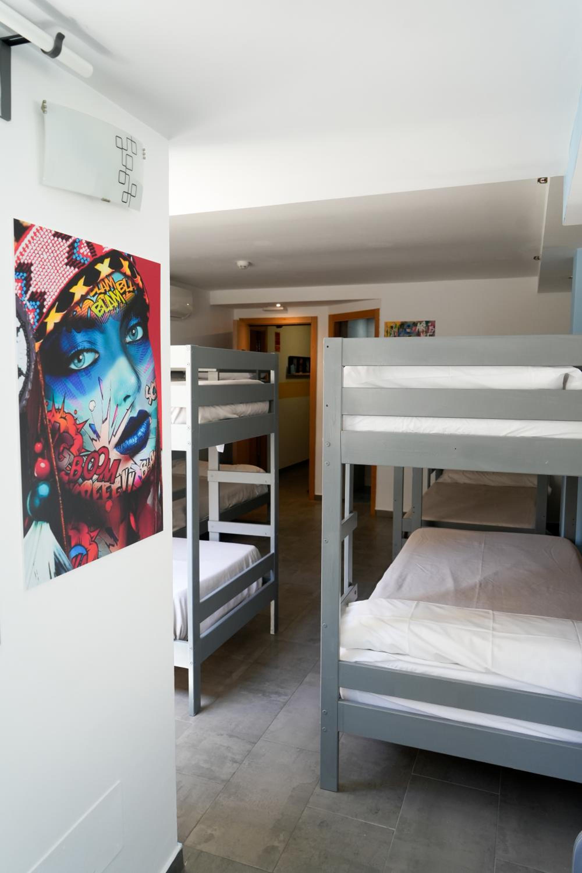 Single Bed in Male Dormitory Room