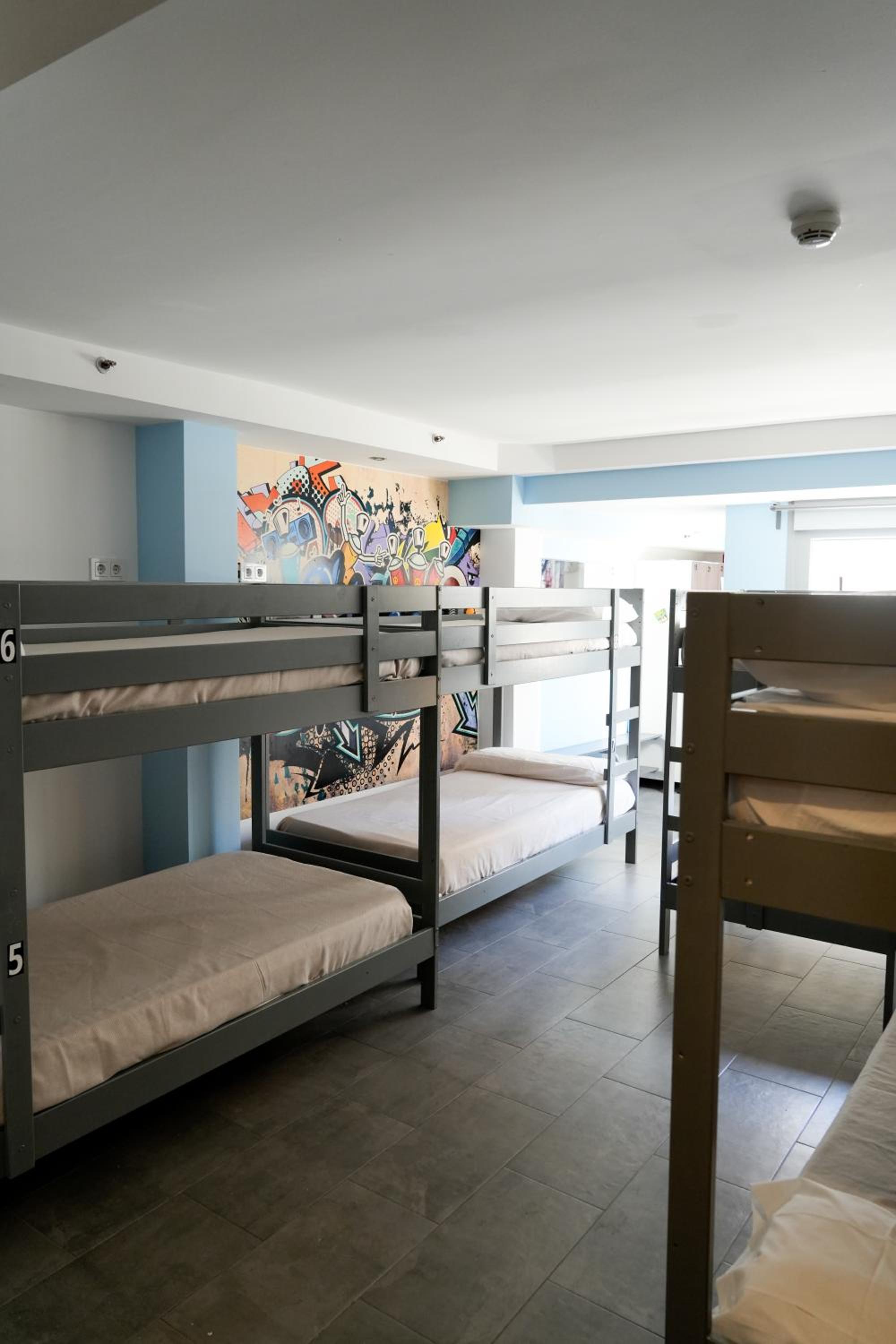 Single Bed in Male Dormitory Room