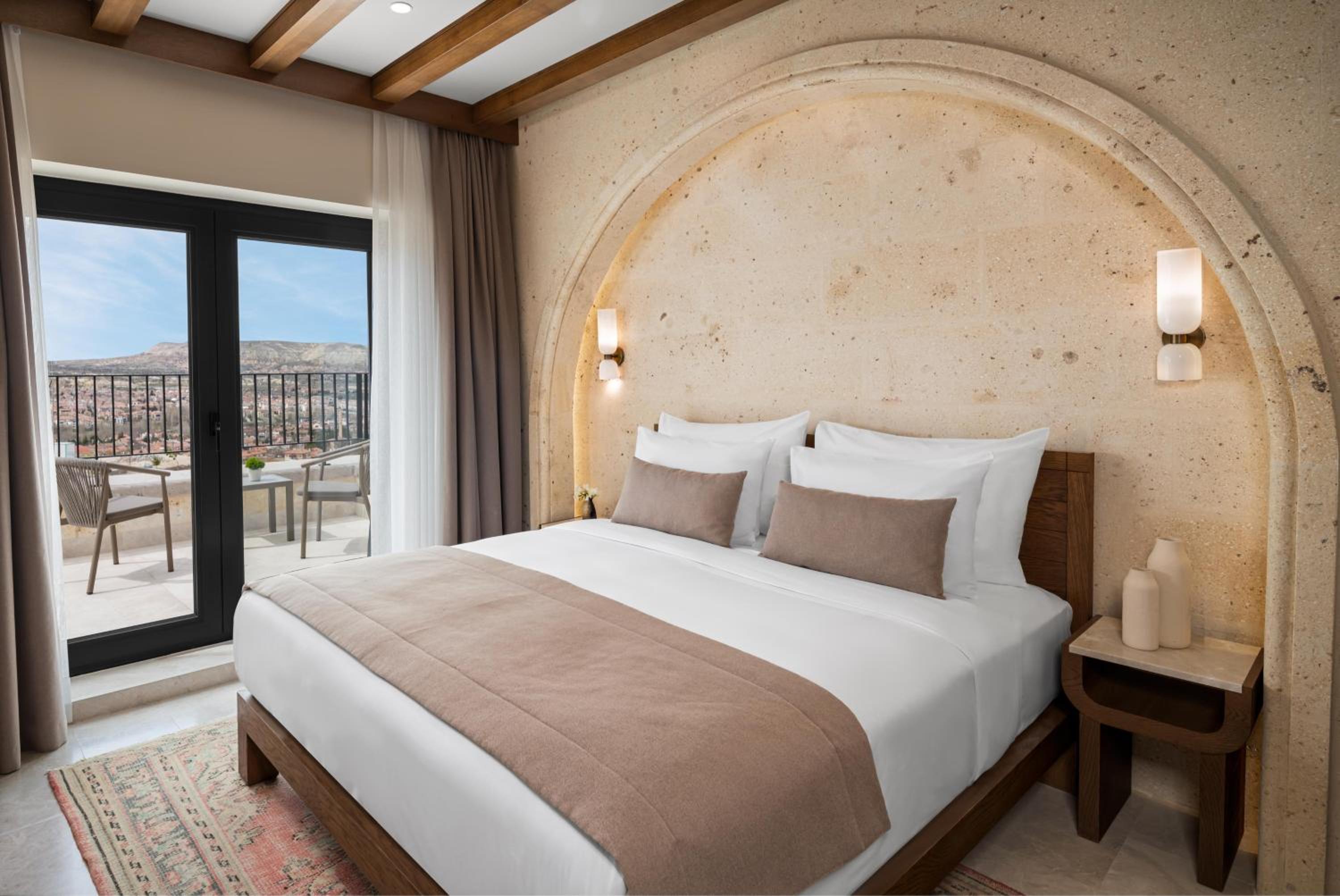 Quarto Premium com Vista para a Capadócia
