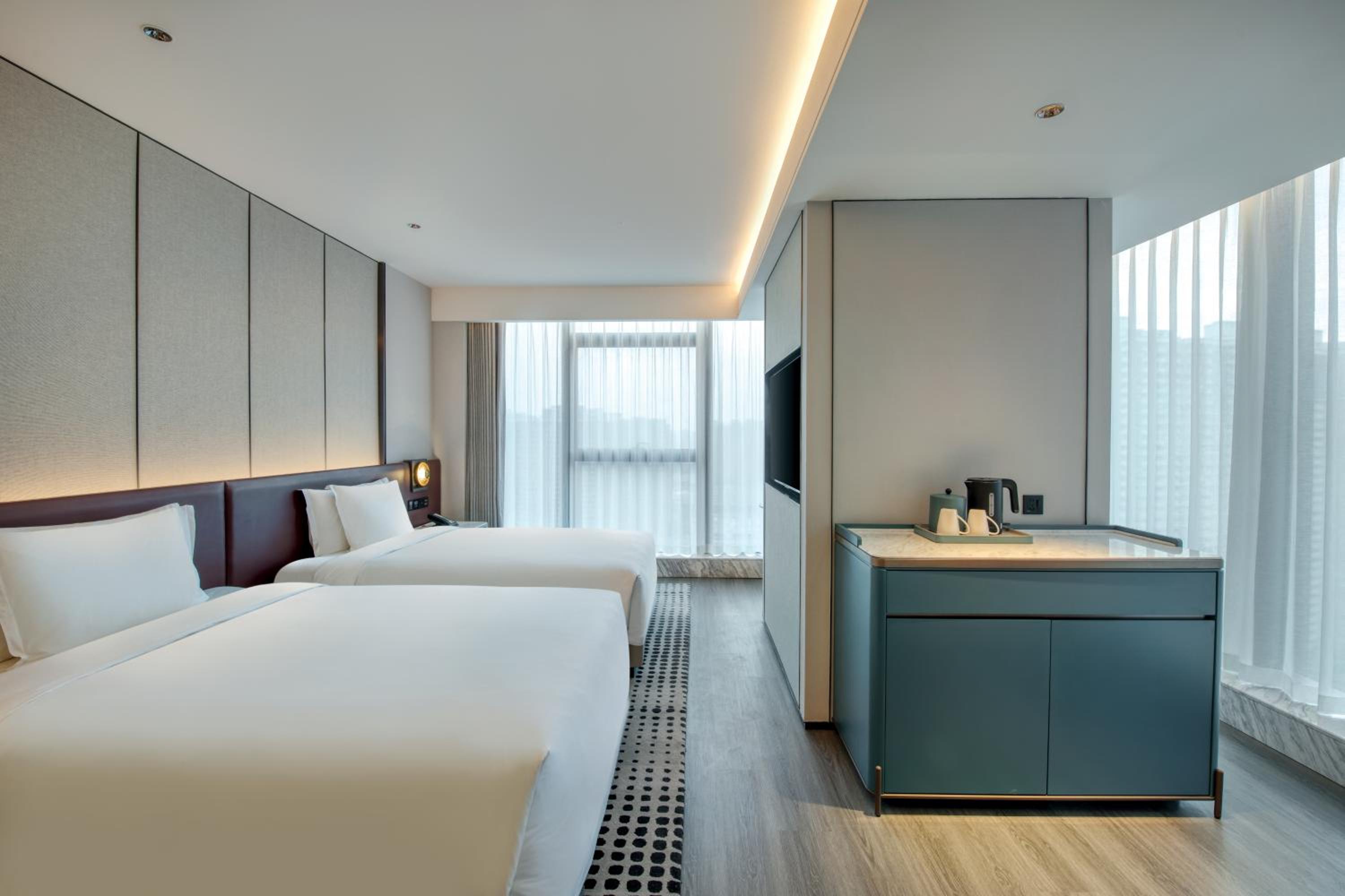 Premium Double Room with Two Double Beds - Lounge Access