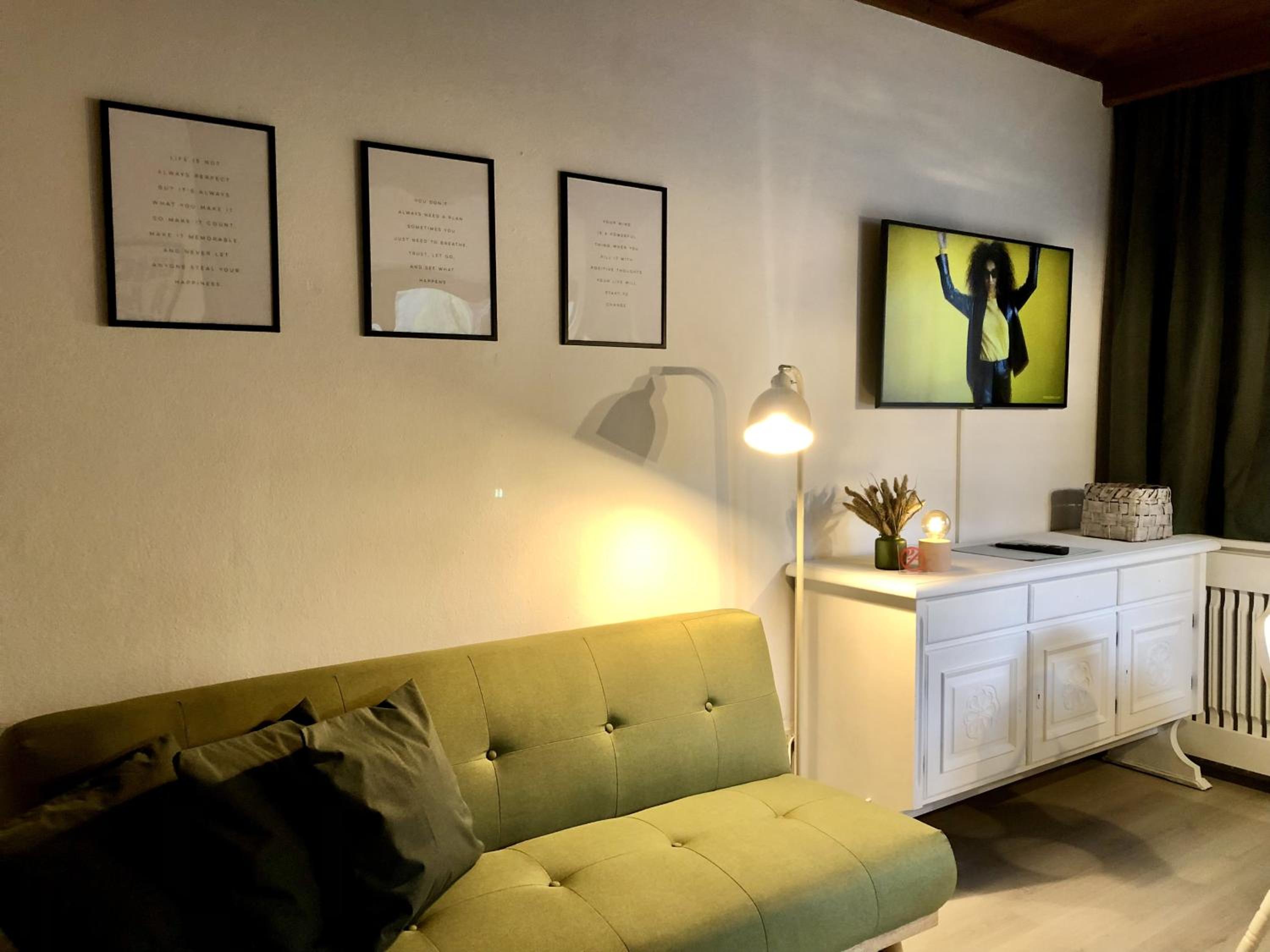 One-Bedroom Apartment with Balcony and Mountain View   photo 3
