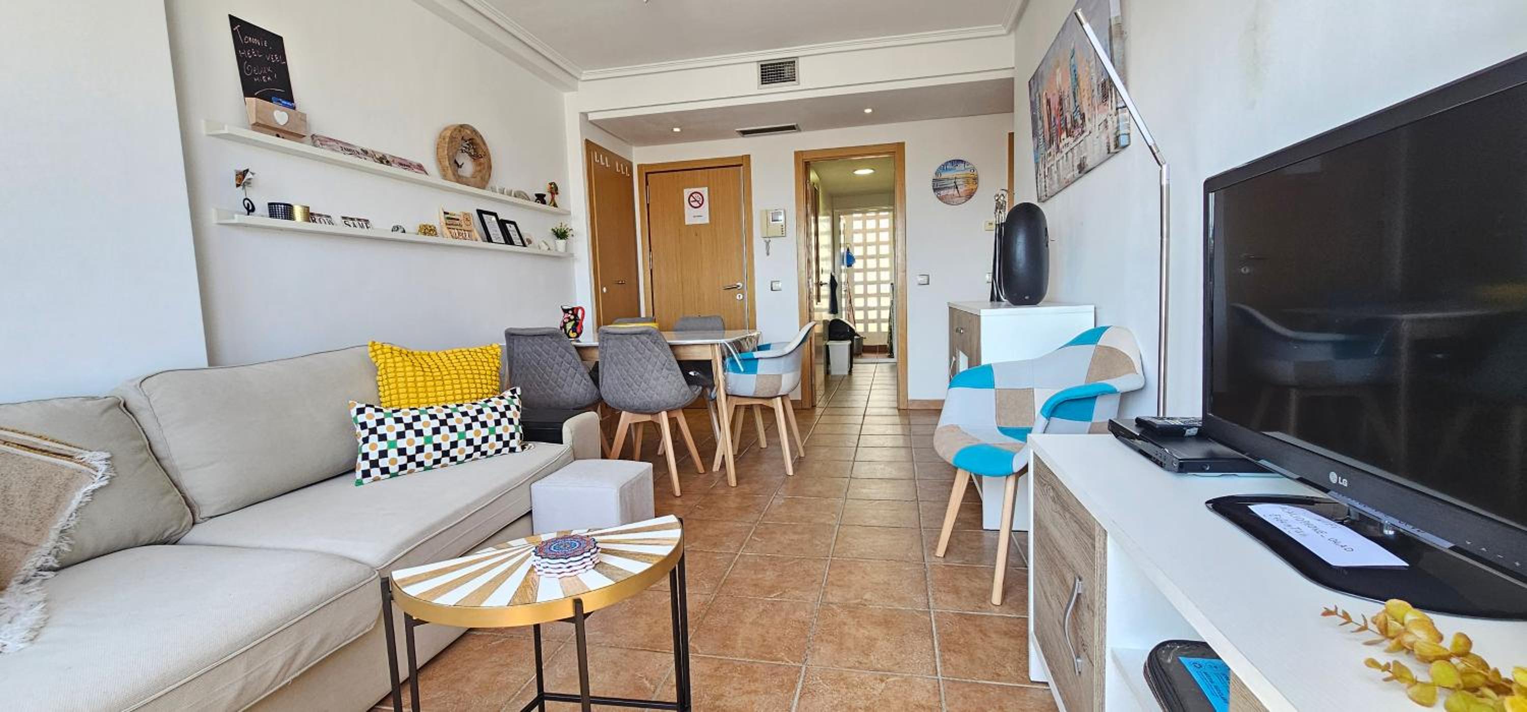 Apartamento de dos habitaciones