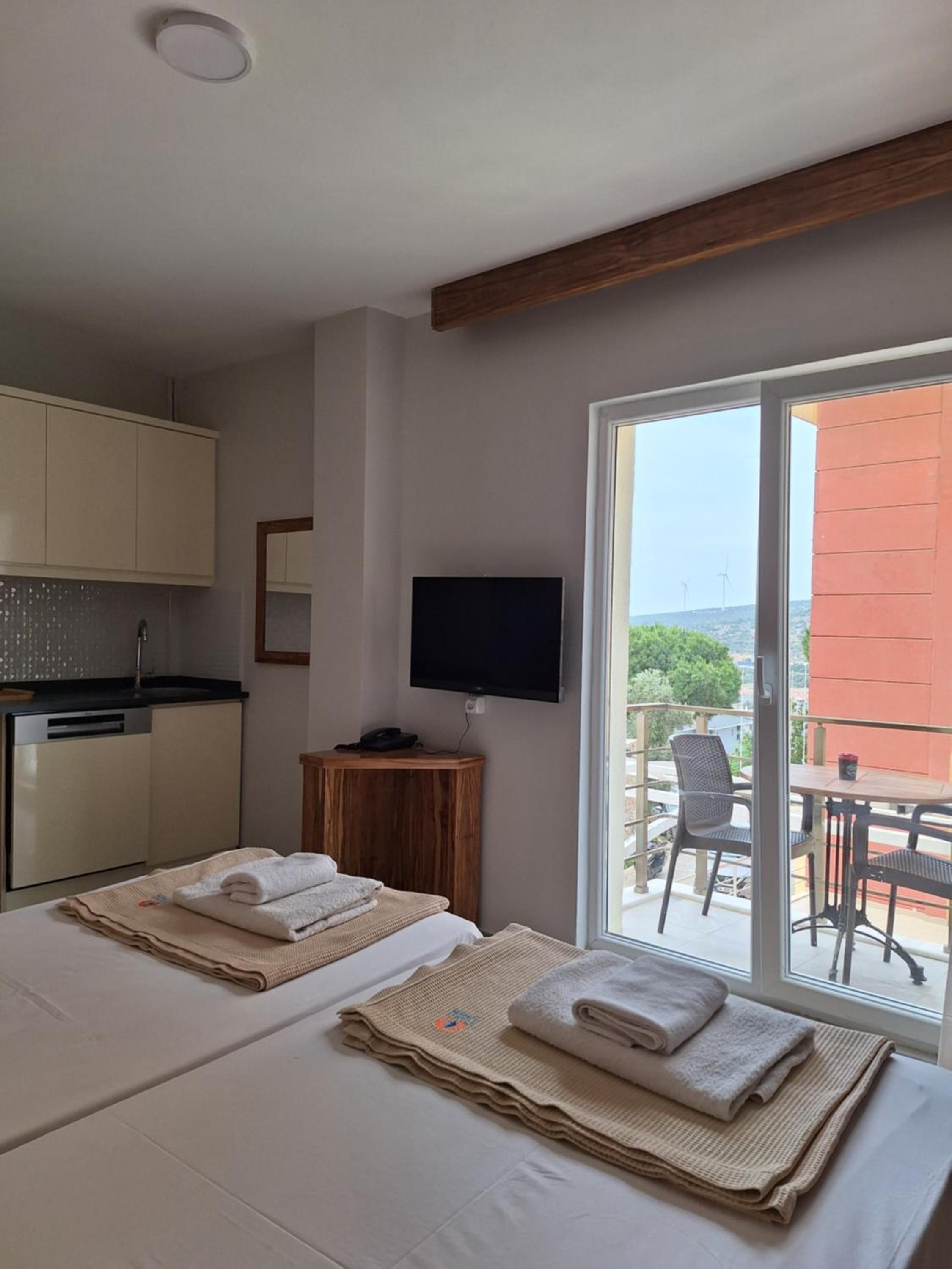 Apartment with View and Balcony