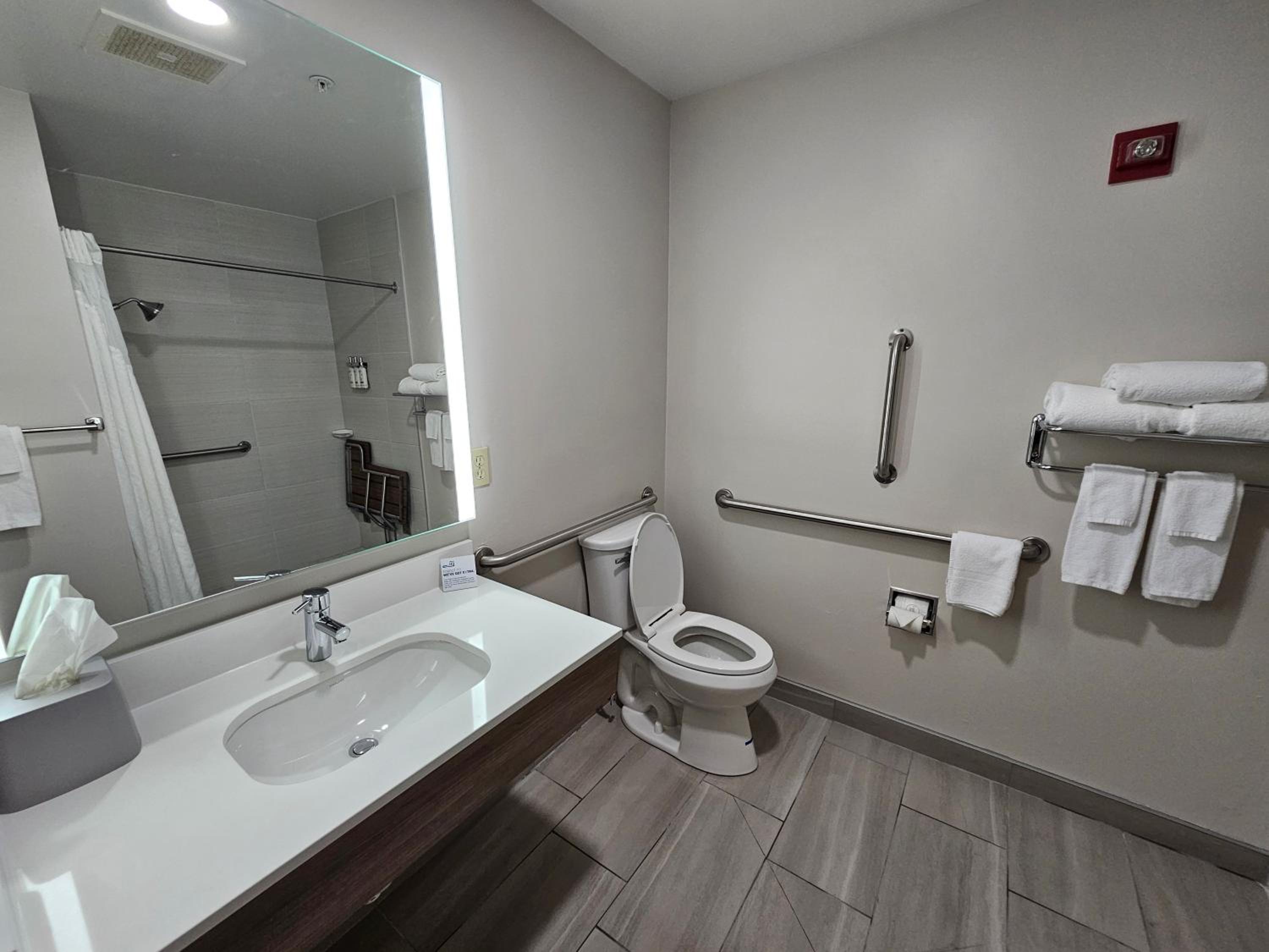 Standard King Room with Mobility Accessible Roll-In Shower - Photo 4
